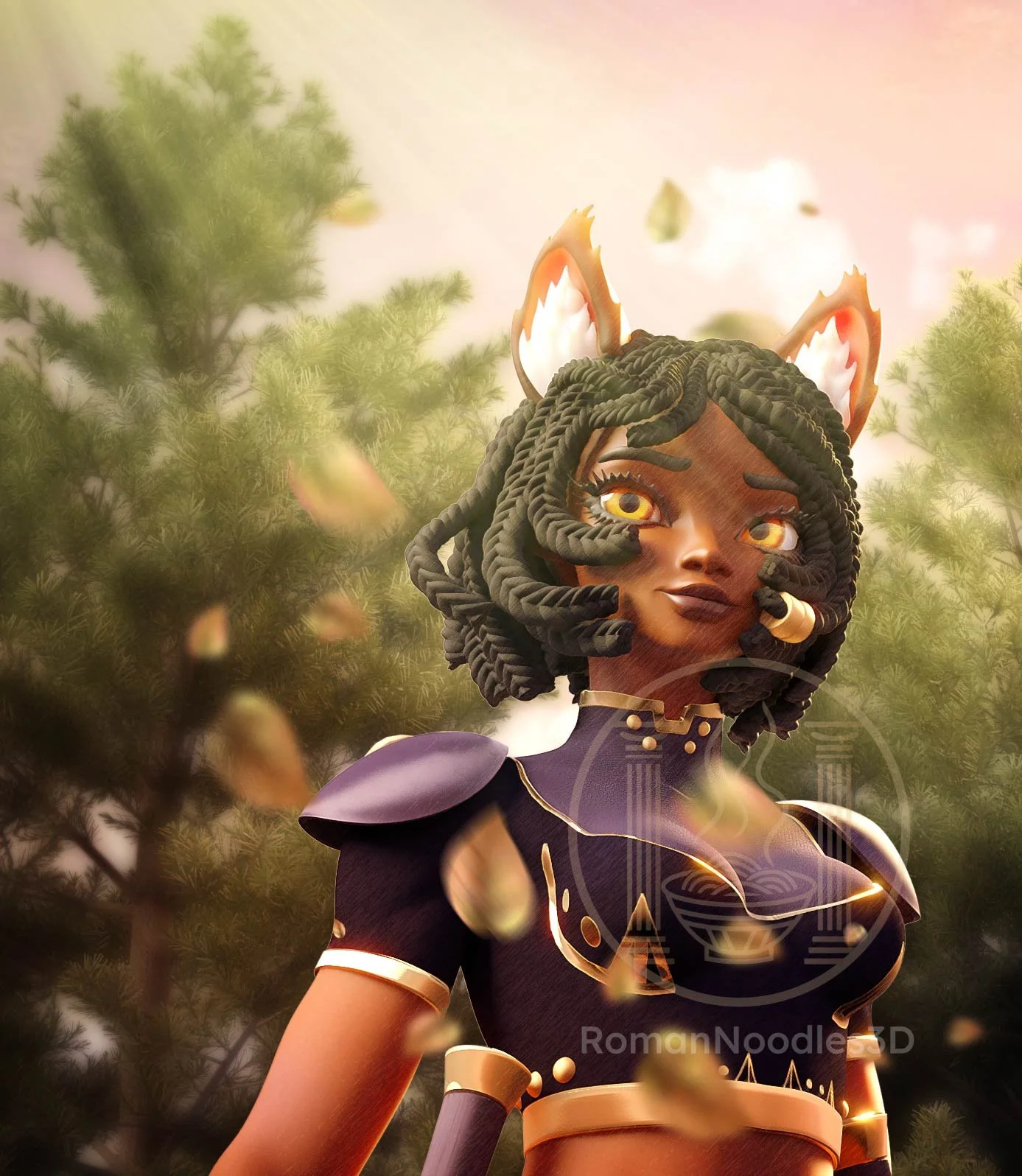 The Lupine Heraldess 2022 - Corona Renderer