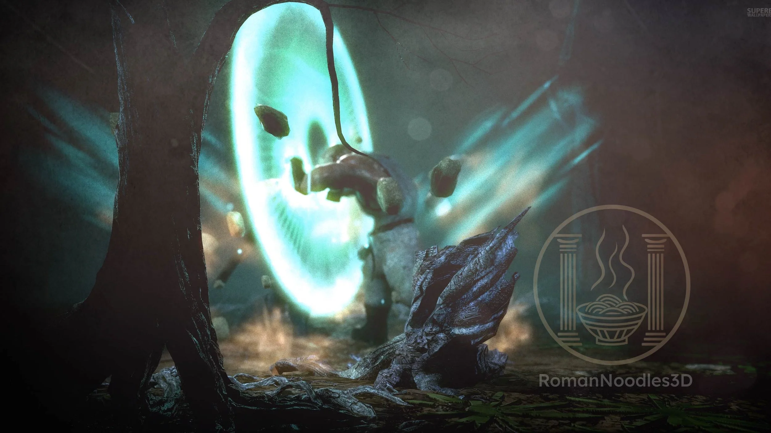 Michael Vs Emmett Far Shot  II 2018  - Marmoset Toolbag3