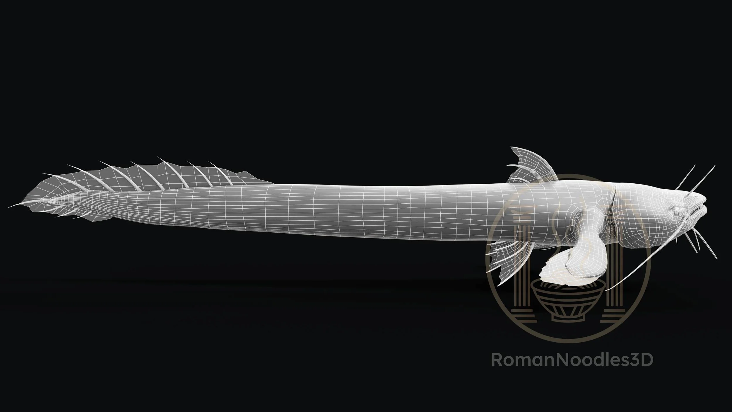 Catfish Monster Wireframes