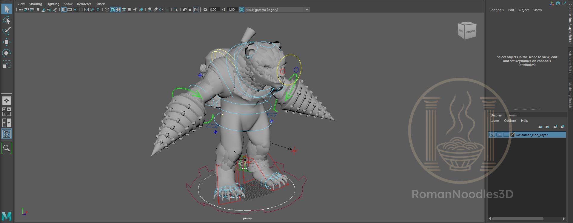 Gossamer Maya Rig Update I 2023