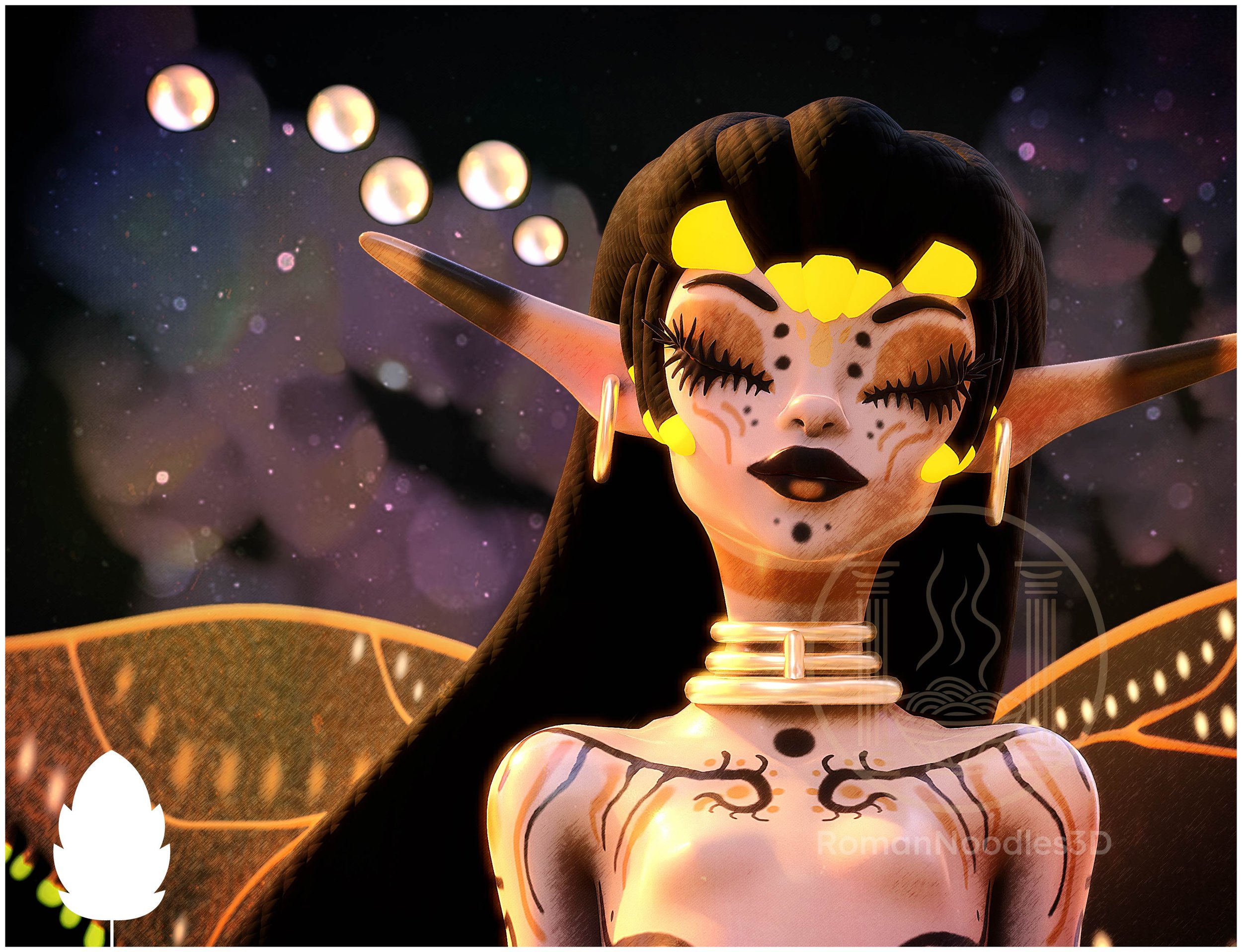 Calliope of the Eternal Bloom 2020  - Marmoset Toolbag3