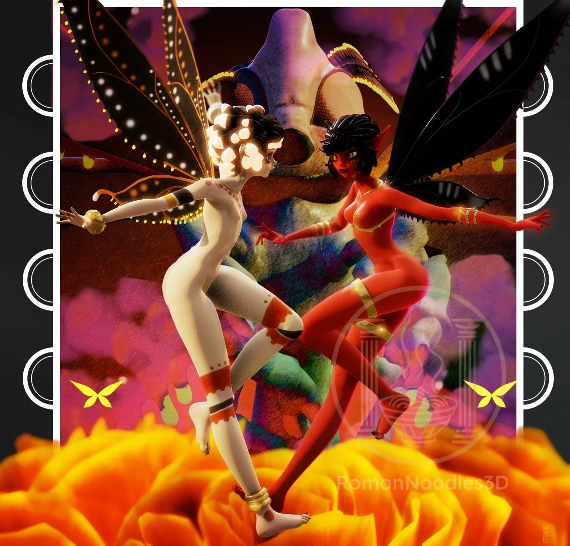 Lovers of the Luminous Garden II 2020 - Marmoset Toolbag3