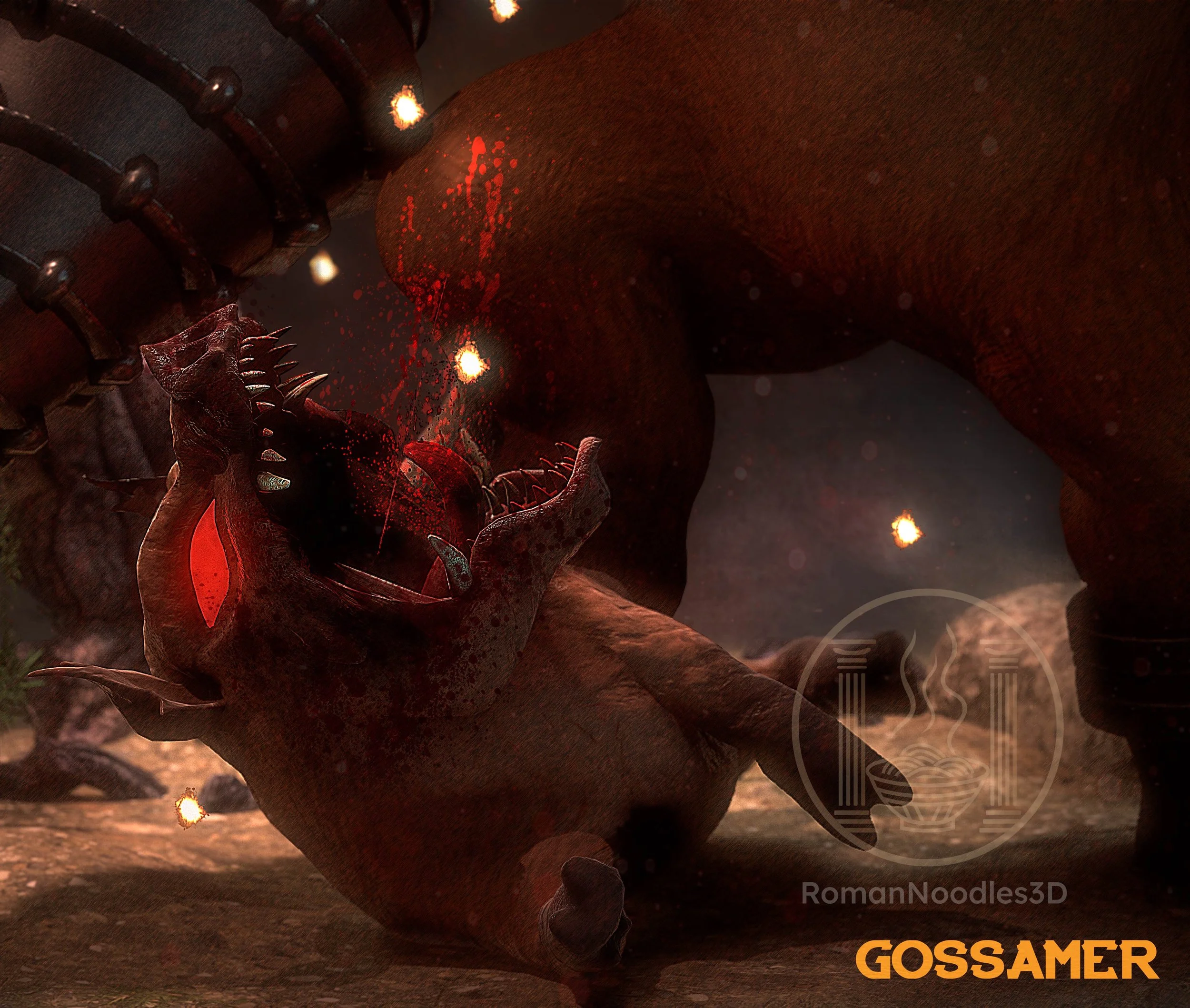 The Iron Maw of Gossamer IV 2019 - Marmoset Toolbag3