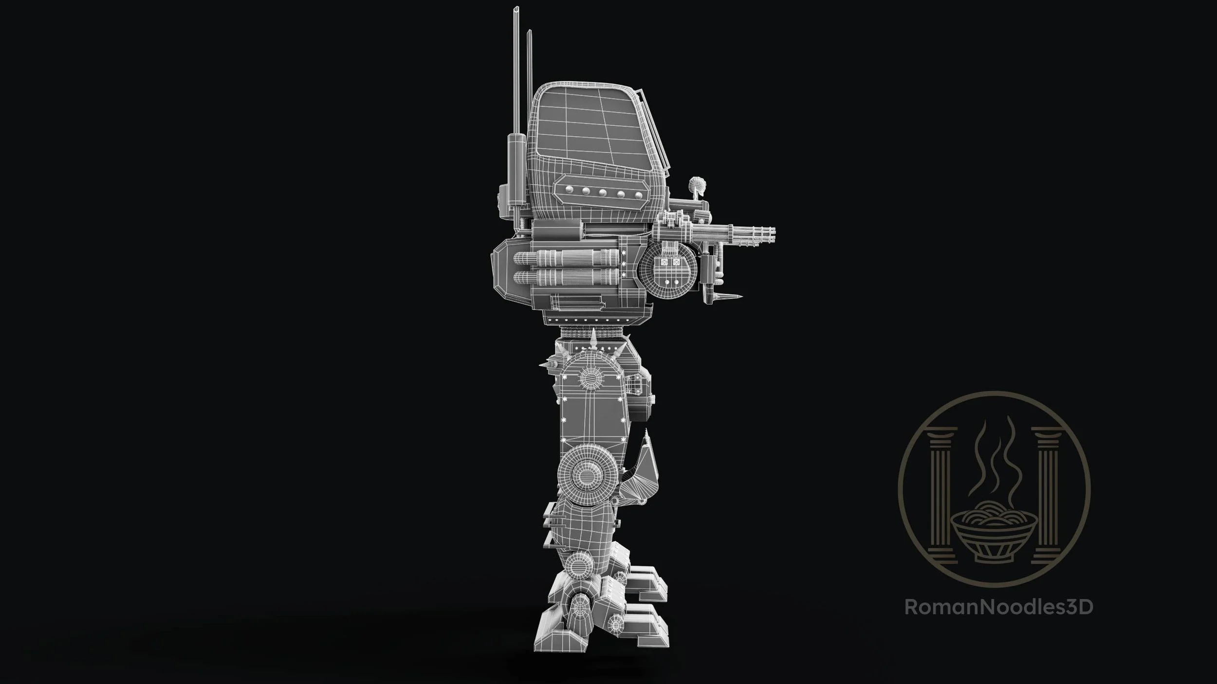 Mech Wireframes