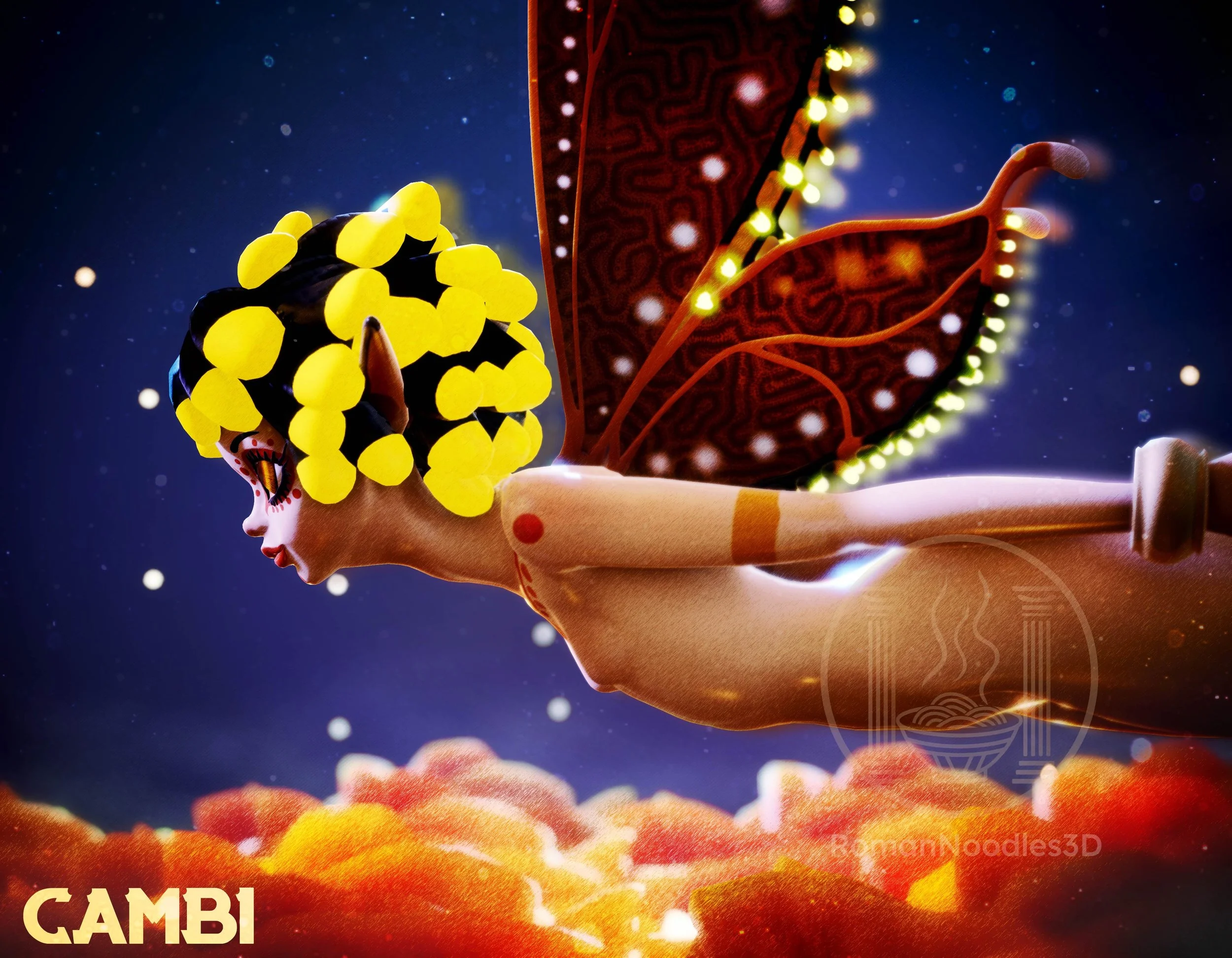 The Soft-Bright Wanderer 2019 - Marmoset Toolbag3