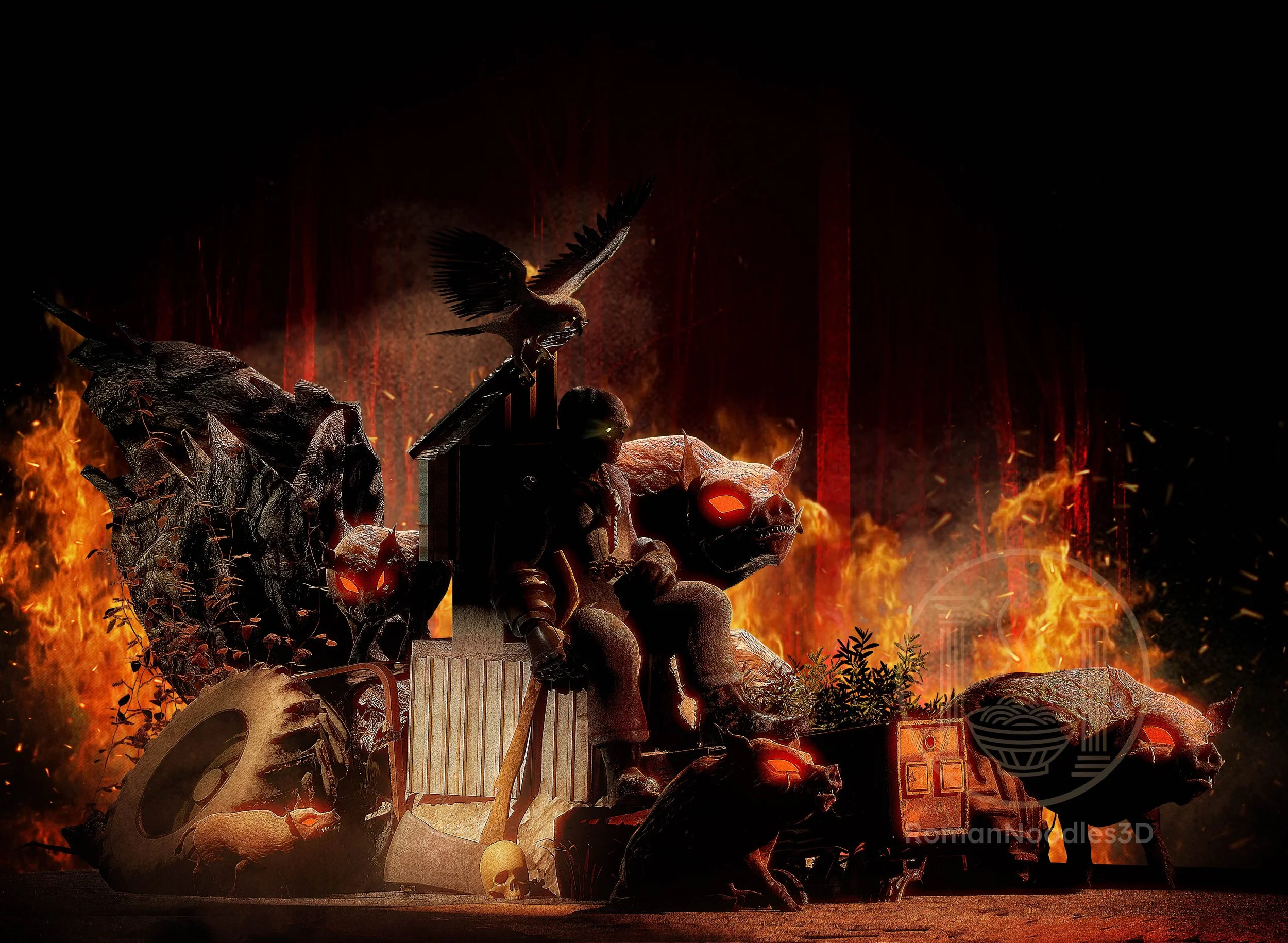 Throne of the Swine Breaker 2018 - Marmoset ToolBag