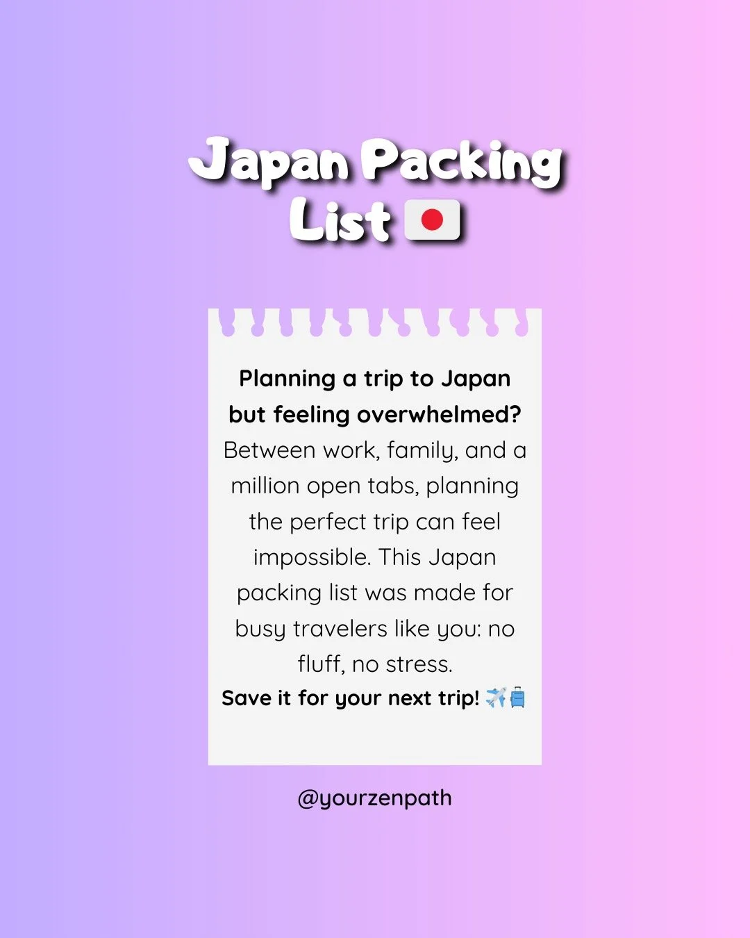 I often get asked what to bring to Japan, so here's my ultimate packing guide!

As someone who&rsquo;s lived in Japan, visited multiple times, and holds a degree in Japanese Studies, I&rsquo;ve learned what&rsquo;s really worth bringing&mdash;and wha