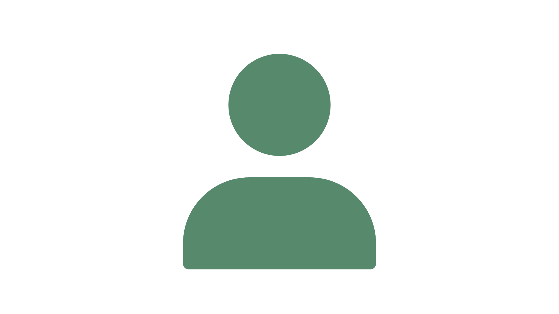 Generic user icon with a circular head and rounded rectangular shoulders on a white background.