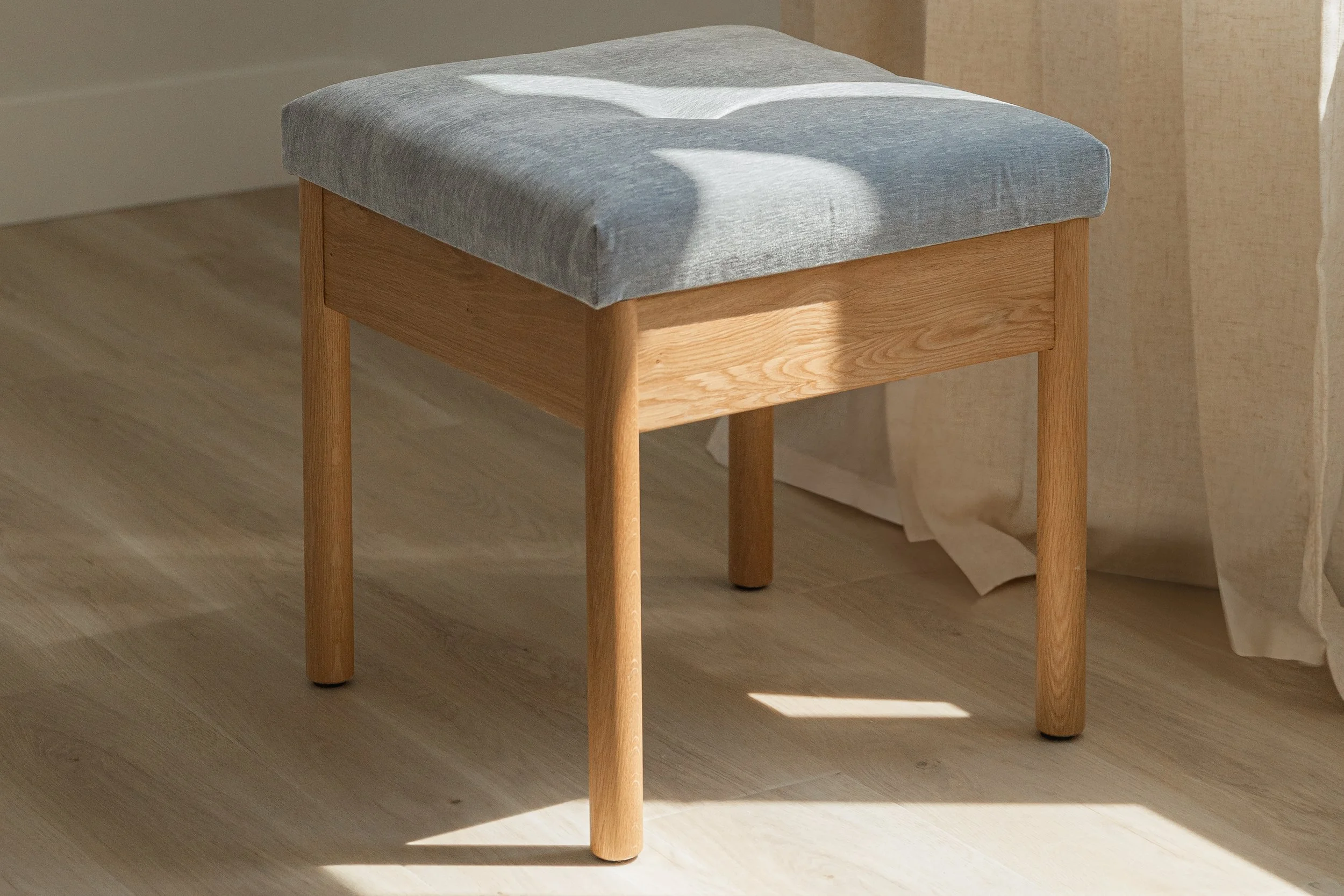 No. 1 Upholstered Stool
