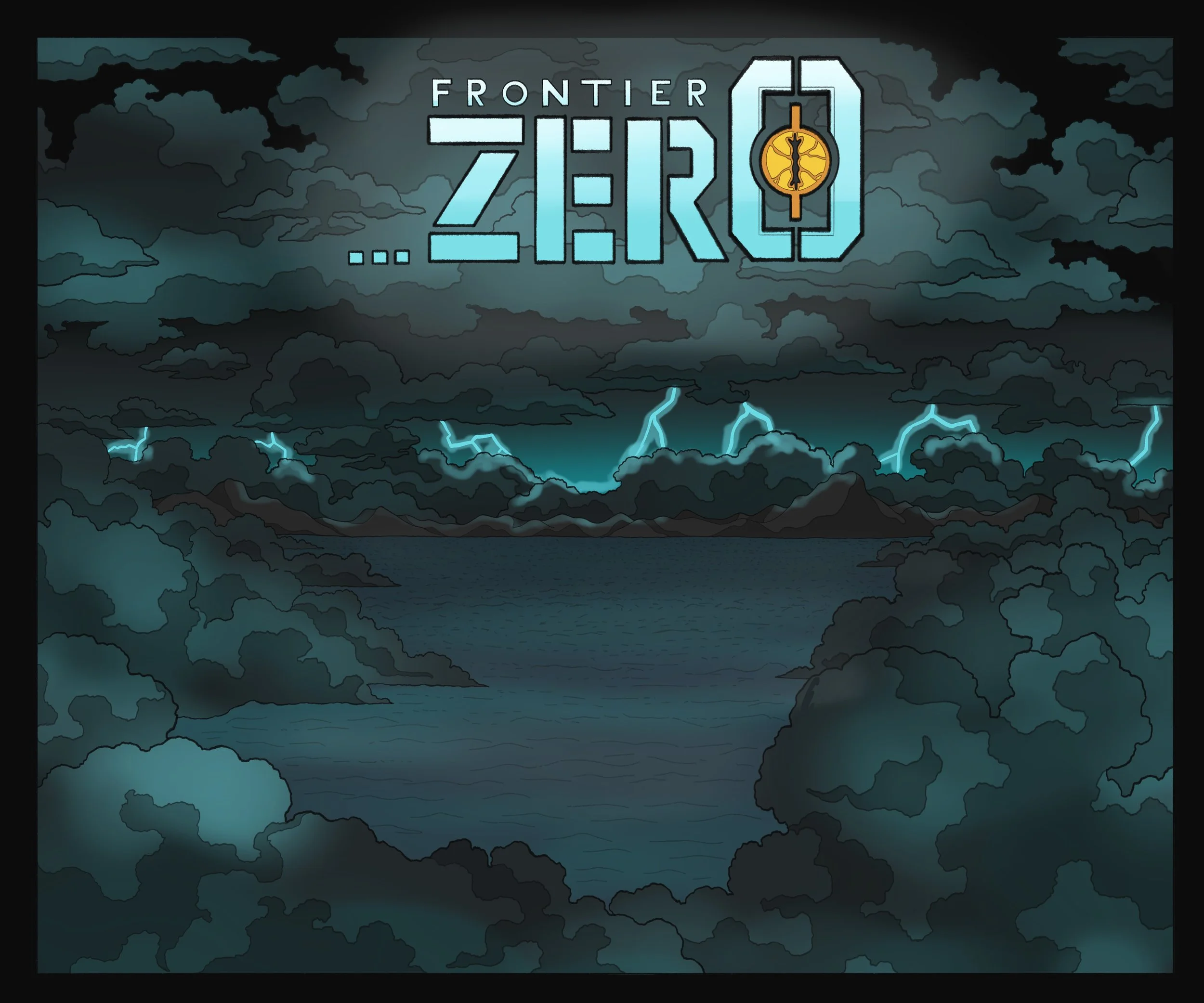 Frontier Zero Pages 2-3, 18 x 15 inches, Digital, Procreate, 2026