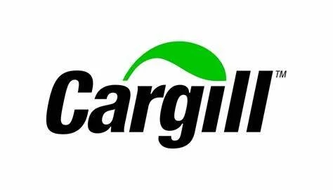 Cargill logo with the word 'Cargill' and a green leaf above it.