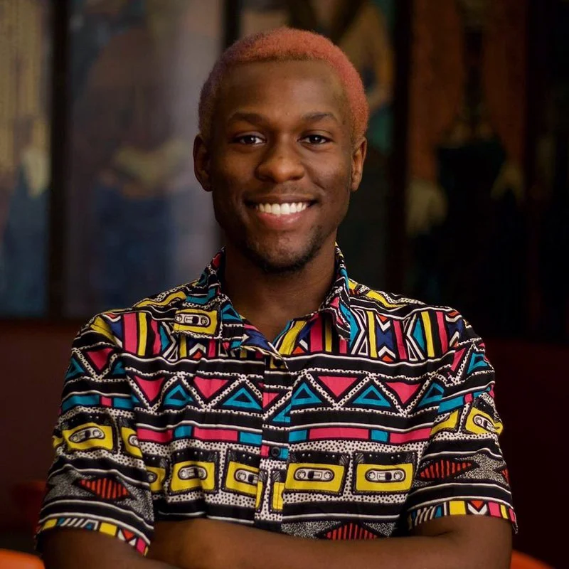 York Mgbejume smiling for the camera