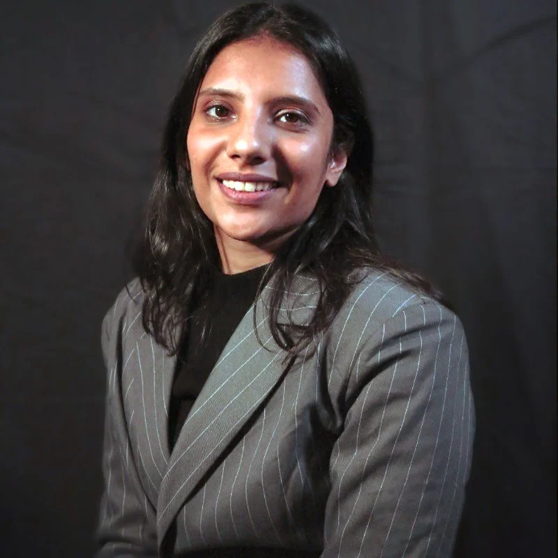 Kanushi Rathore smiling for the camera