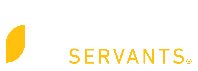 Primary logo for Public Servants LLC—in secondary colors, the uplift logomark with the brand name Public Servants, and the registered trademark symbol.