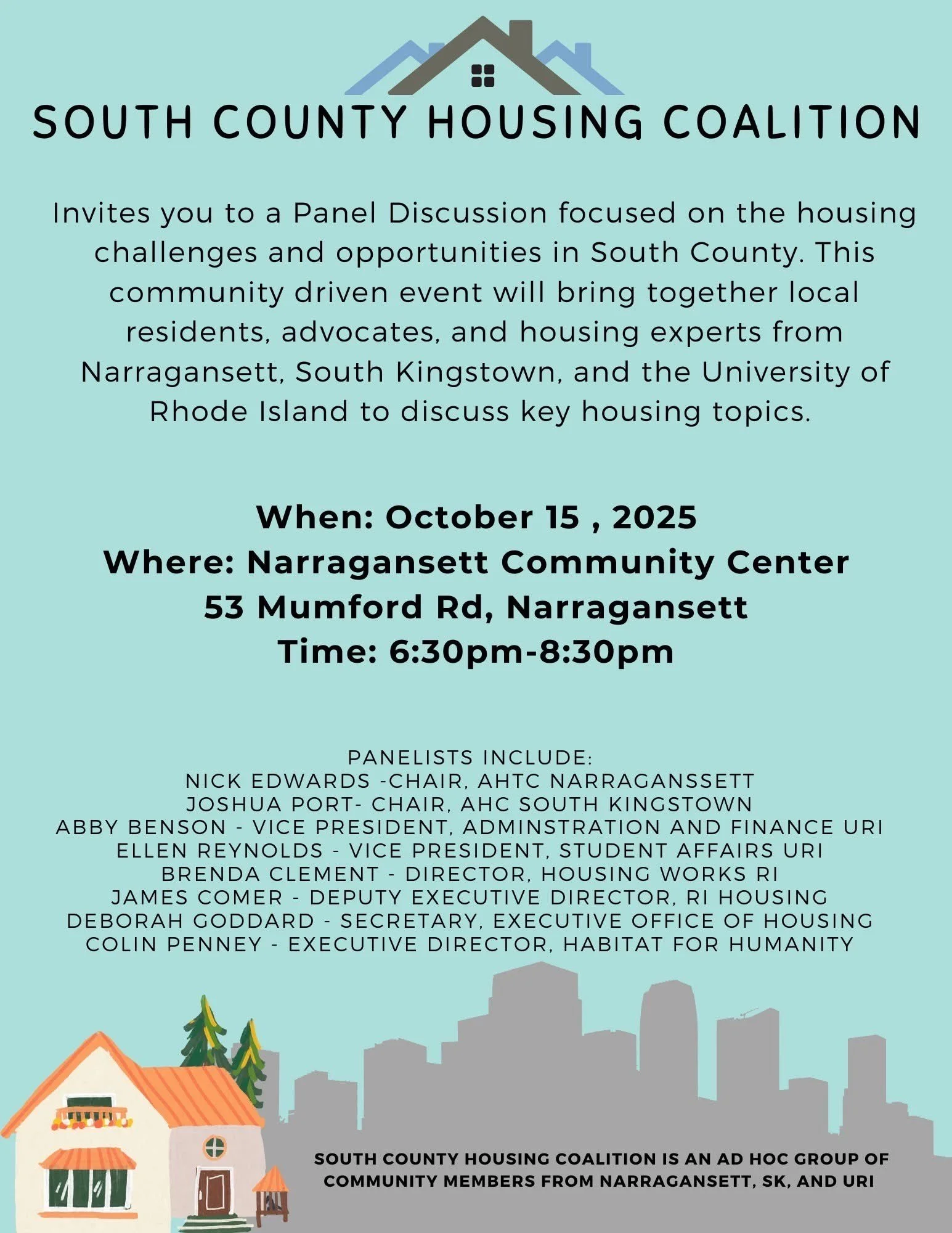 South County Housing Coalition Panel