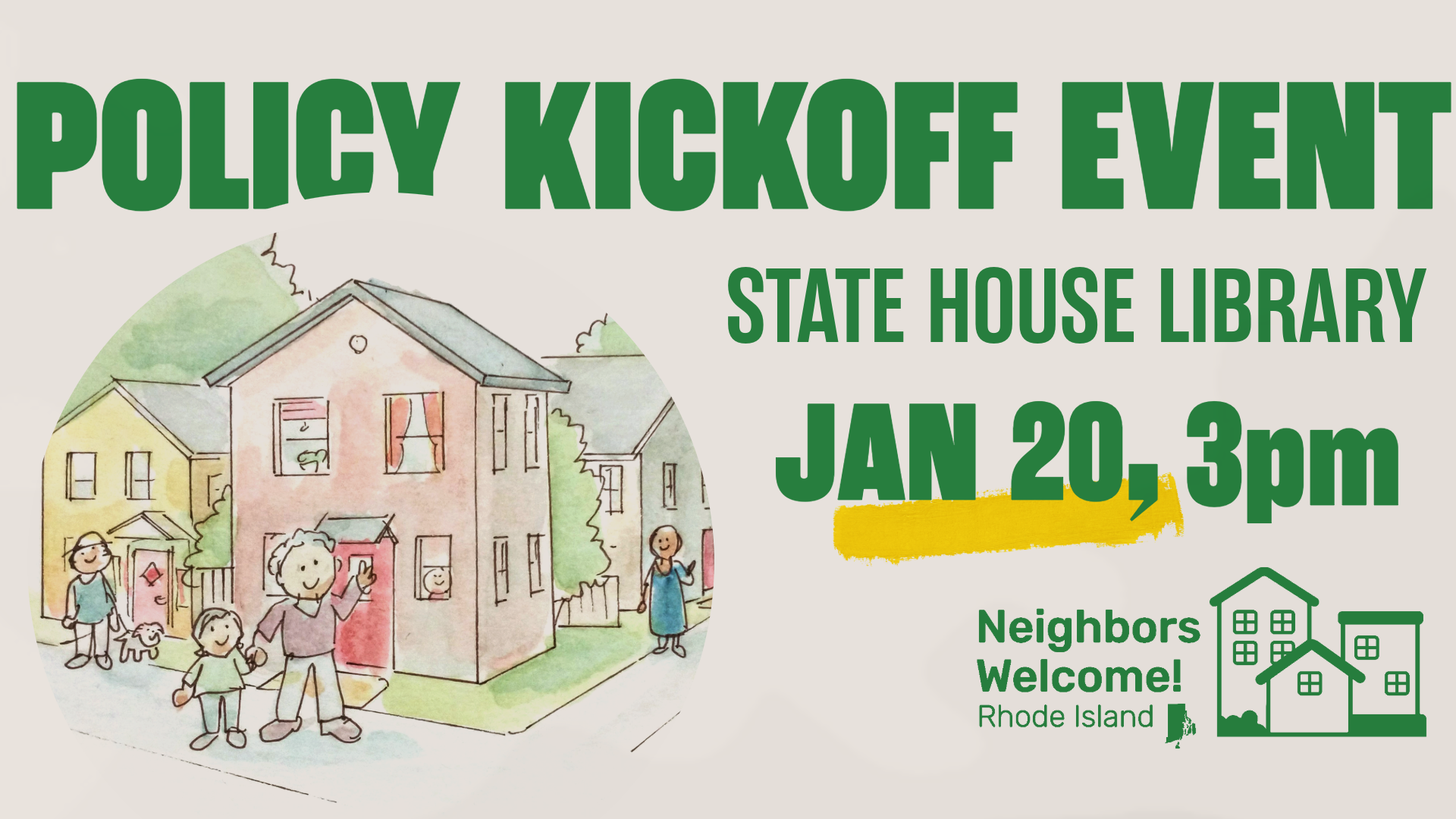 Policy Kickoff Event!