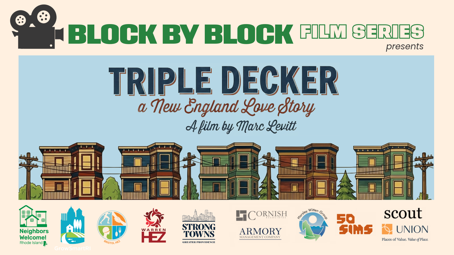 Block By Block Film Series presents: Triple Decker: a New England Love Story