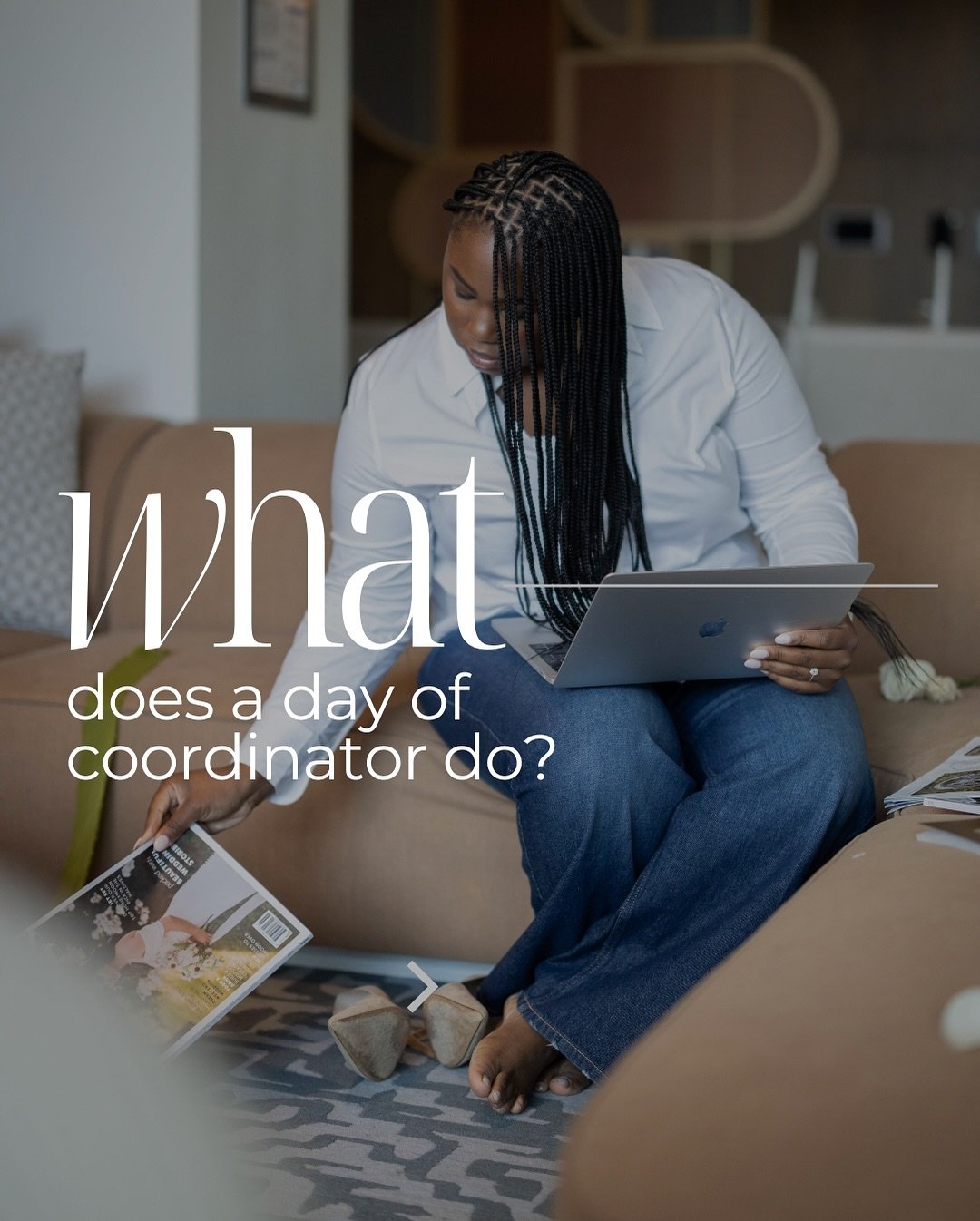 So what does a day of coordinator really do?
Basically everything you don&rsquo;t want to worry about on your wedding day. Here&rsquo;s how we make sure your day runs smoothly from start to finish. 

Let&rsquo;s chat. Link in bio!