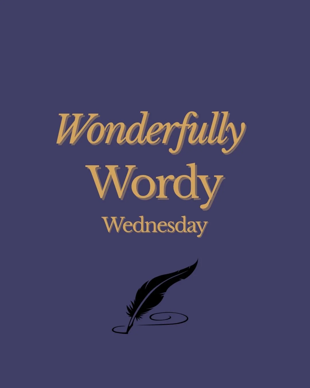 It&rsquo;s A Wonderfully Wordy Wednesday! 📚

Many words have similar meanings, but have you heard of these?

✨Occhiolism✨
Pronunciation: oc-chi-o-lism

Definition: The awareness of how fundamentally limited your senses are. Or the humbling realizati