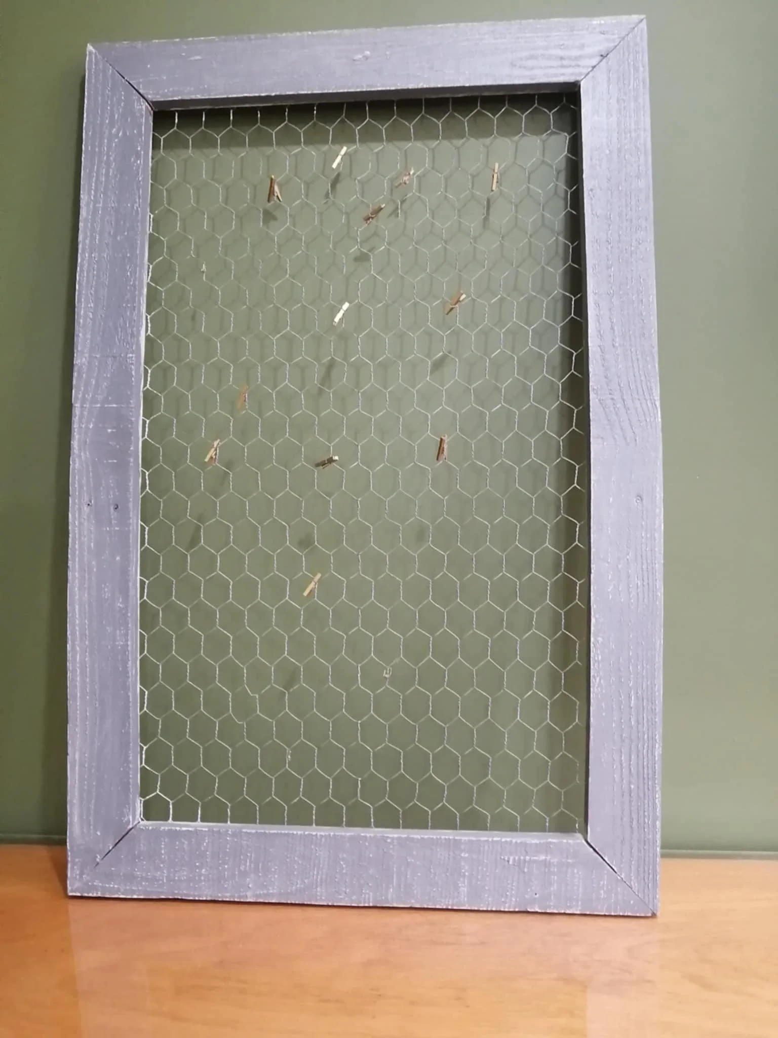 Mini-clothespin Frame