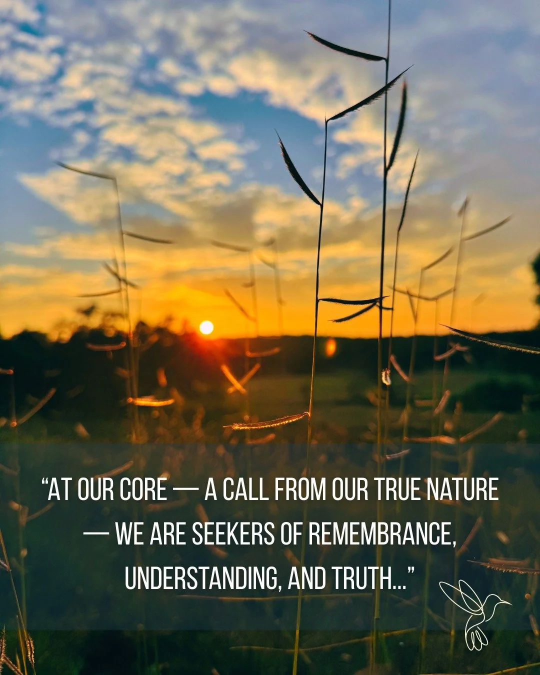 Those who are paying attention can sense that the world is shaking. Much of what we have relied on no longer feels stable, and many of us find ourselves searching for something deeper. 

At our core &mdash; a call from our true nature &mdash; we are 