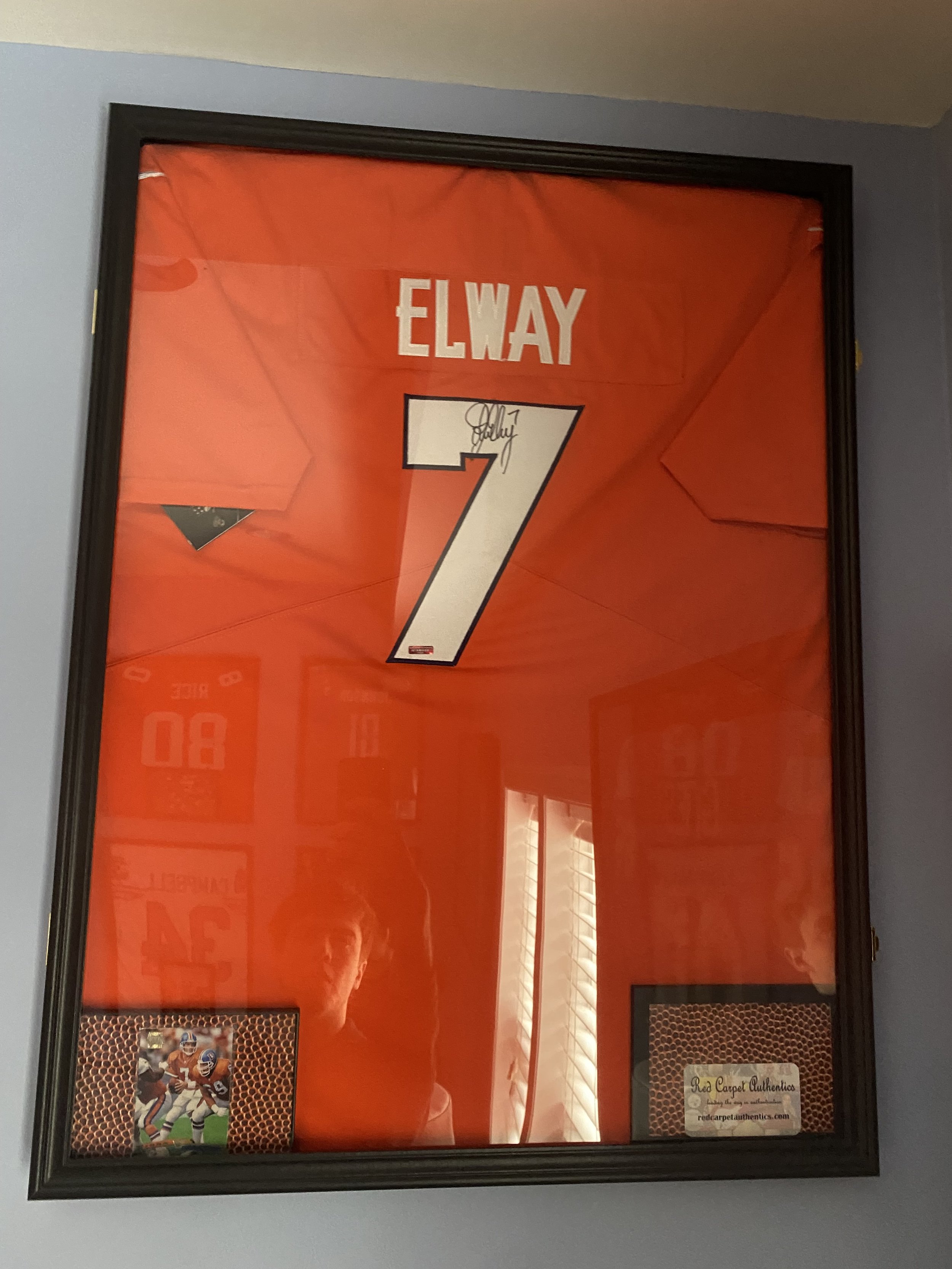 JOHN ELWAY JERSEY AUTO