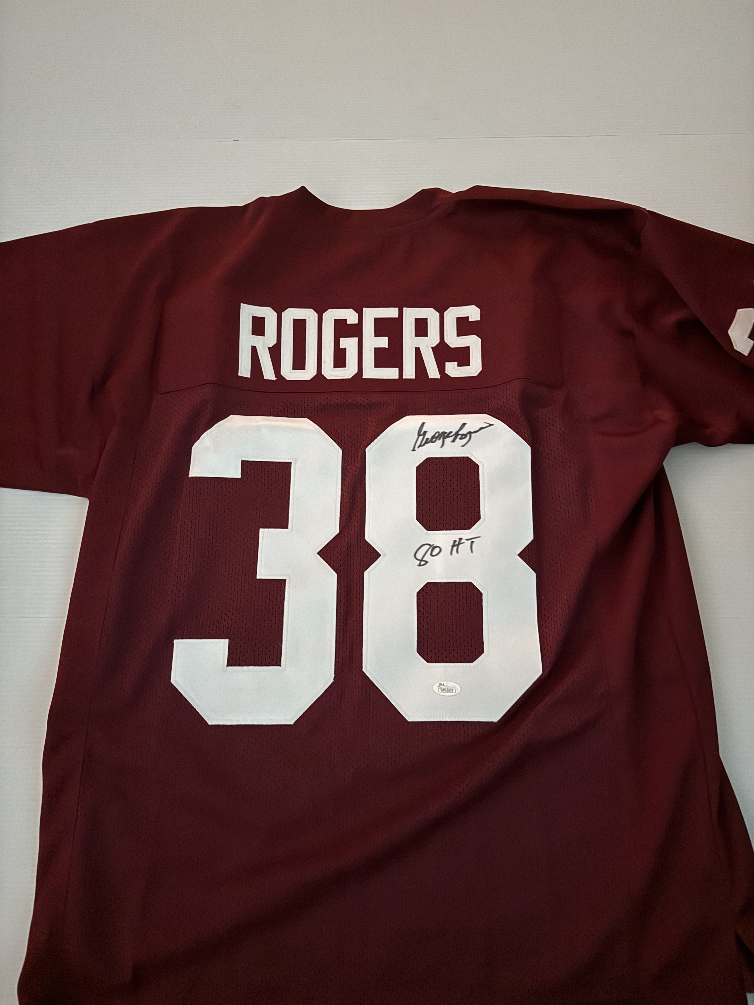 GEORGE ROGERS JERSEY AUTO