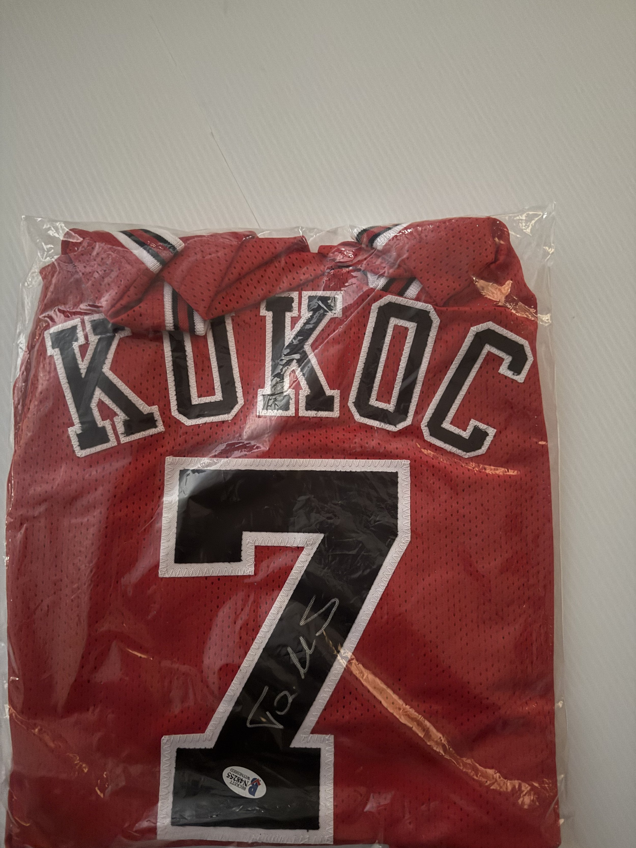 TONI KUKOC JERSEY AUTO