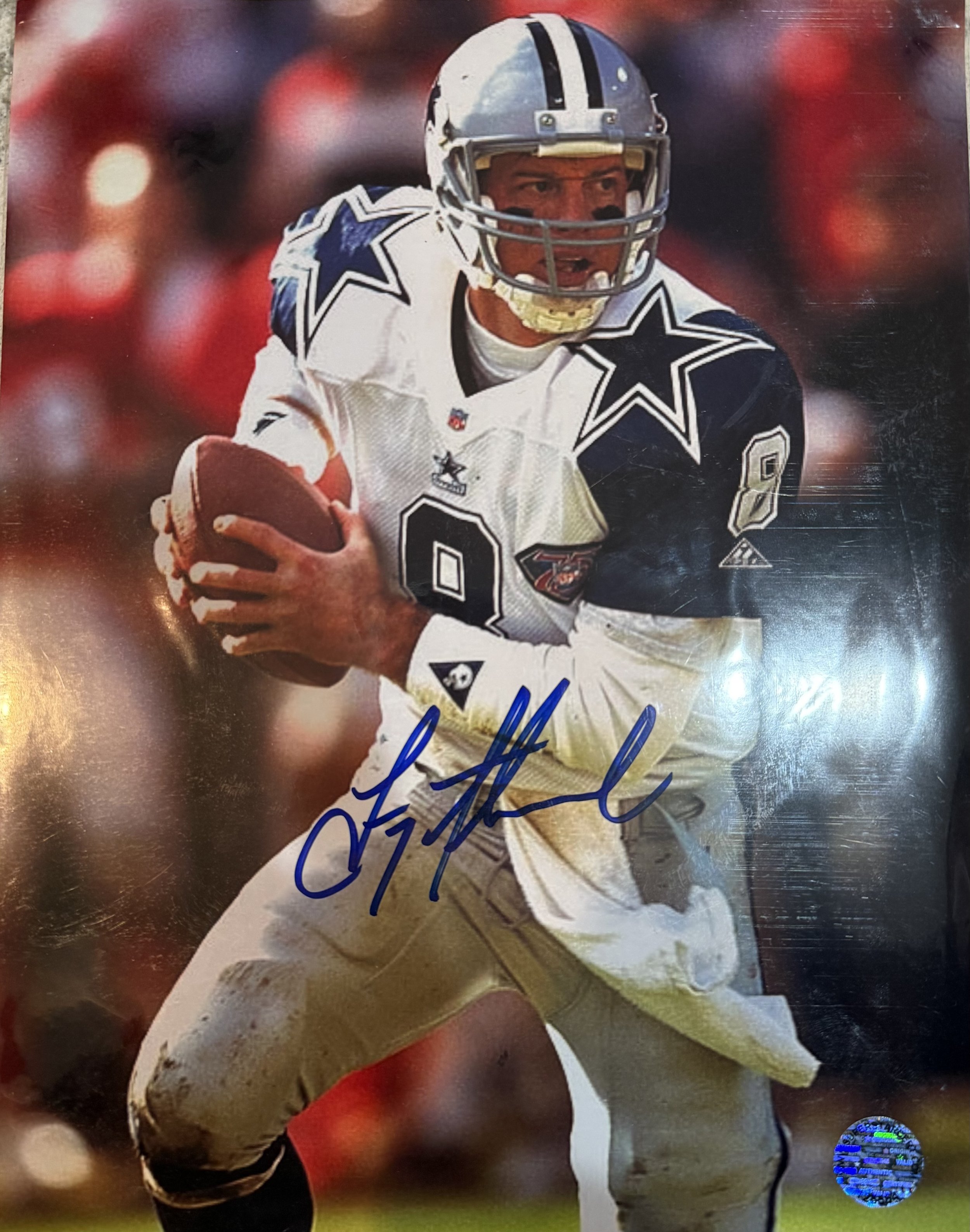 TROY AIKMAN PICTURE AUTO