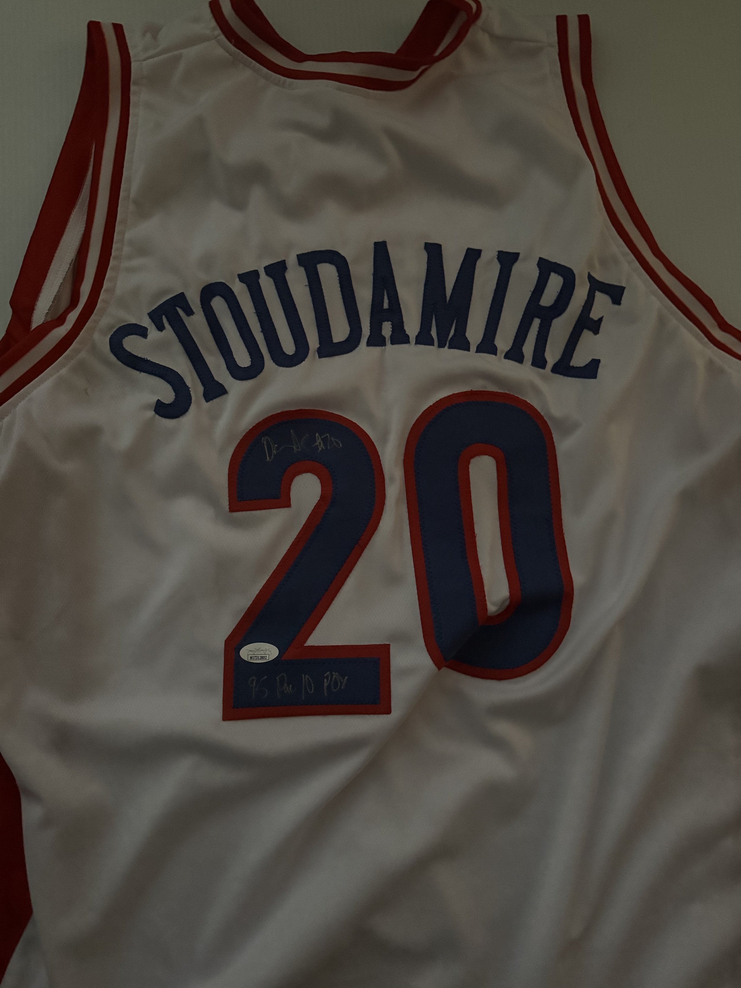 DAMON STOUDAMIRE JERSEY AUTO
