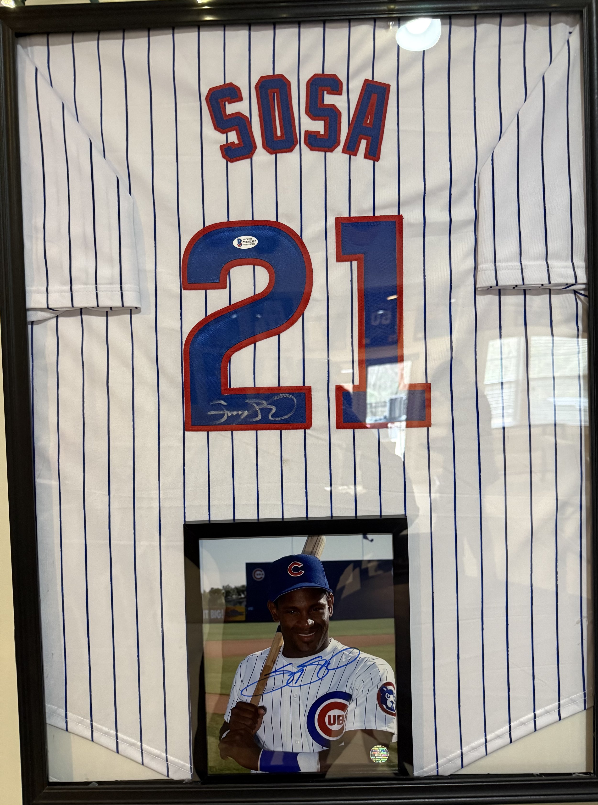 SAMMY SOSA JERSEY AUTO