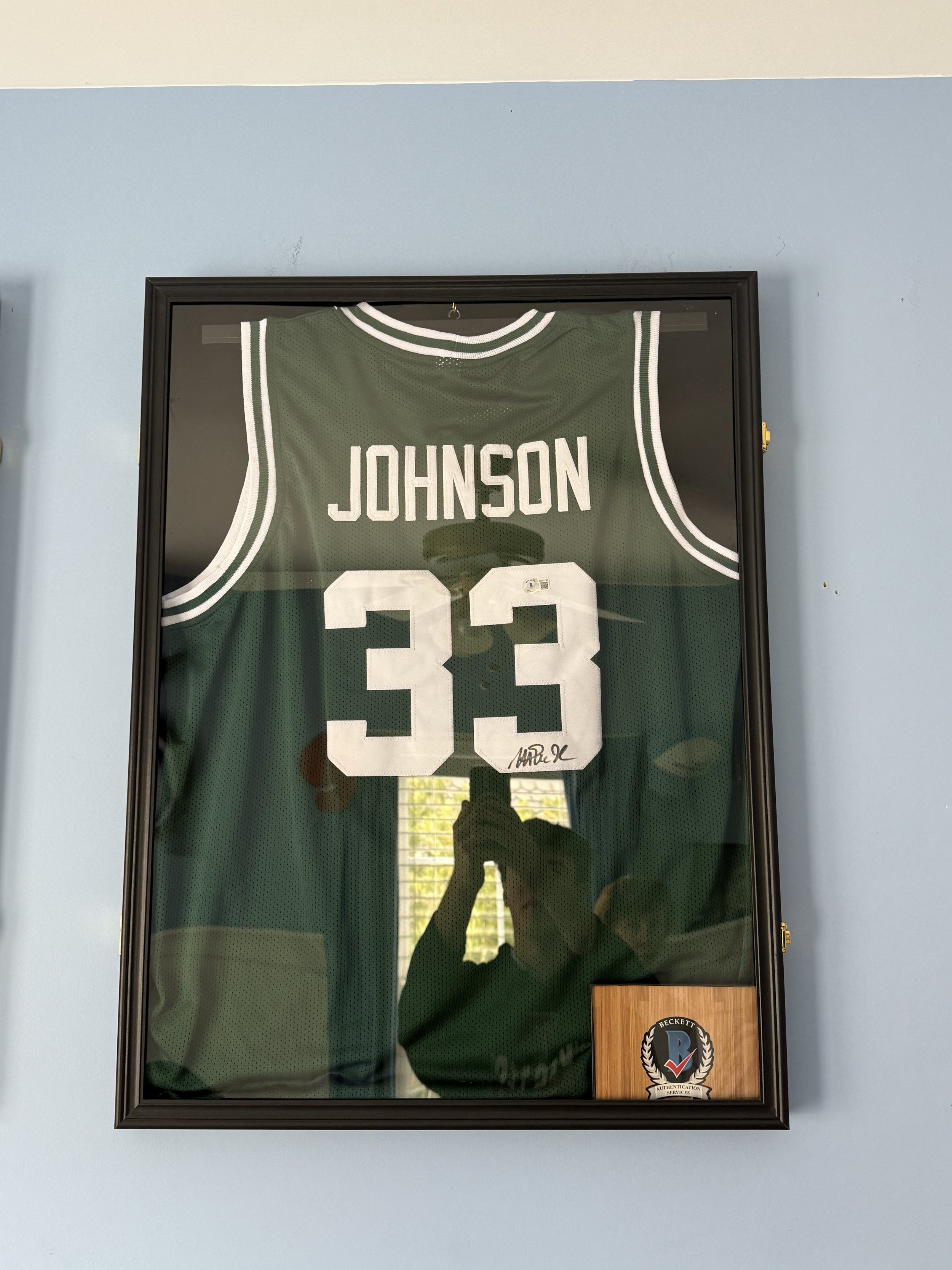 MAGIC JOHSON JERSEY AUTO