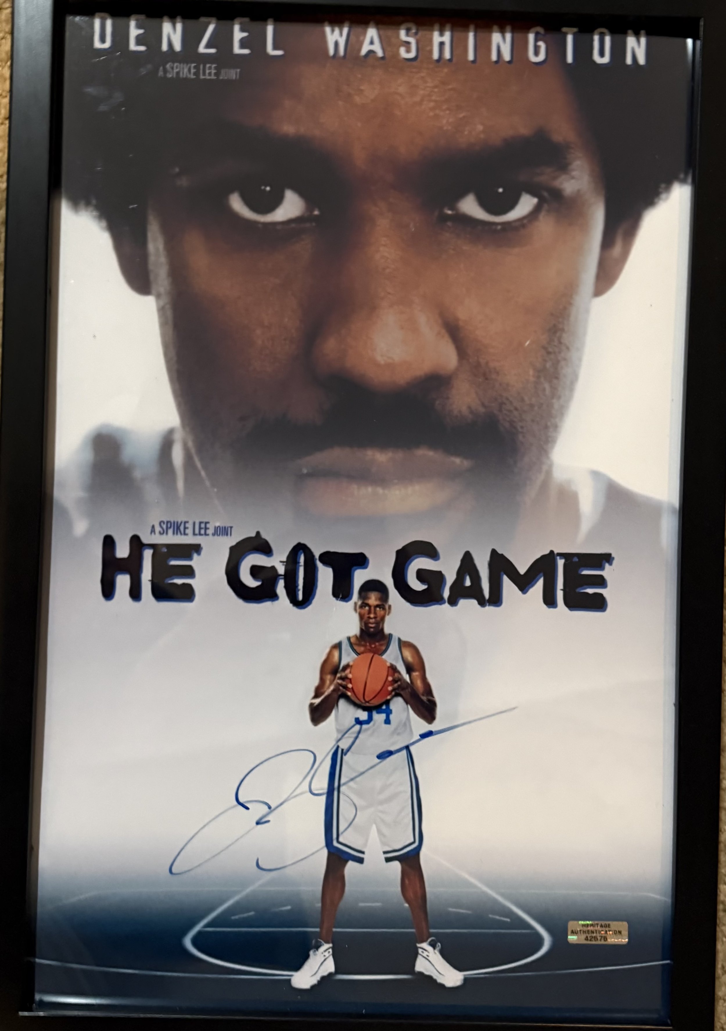 DENZEL WASHINGTON AUTO