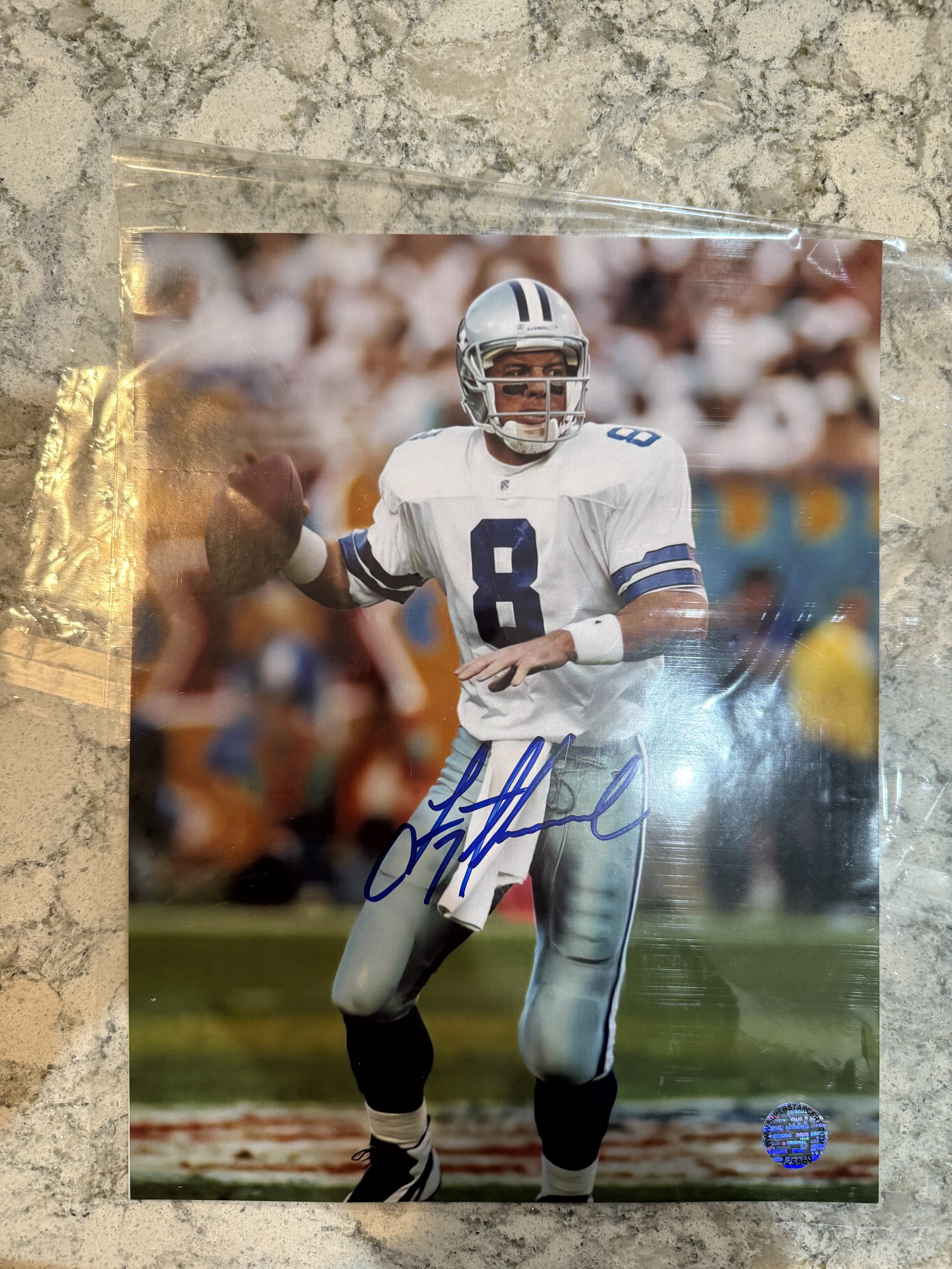 TROY AIKMAN PICTURE AUTO