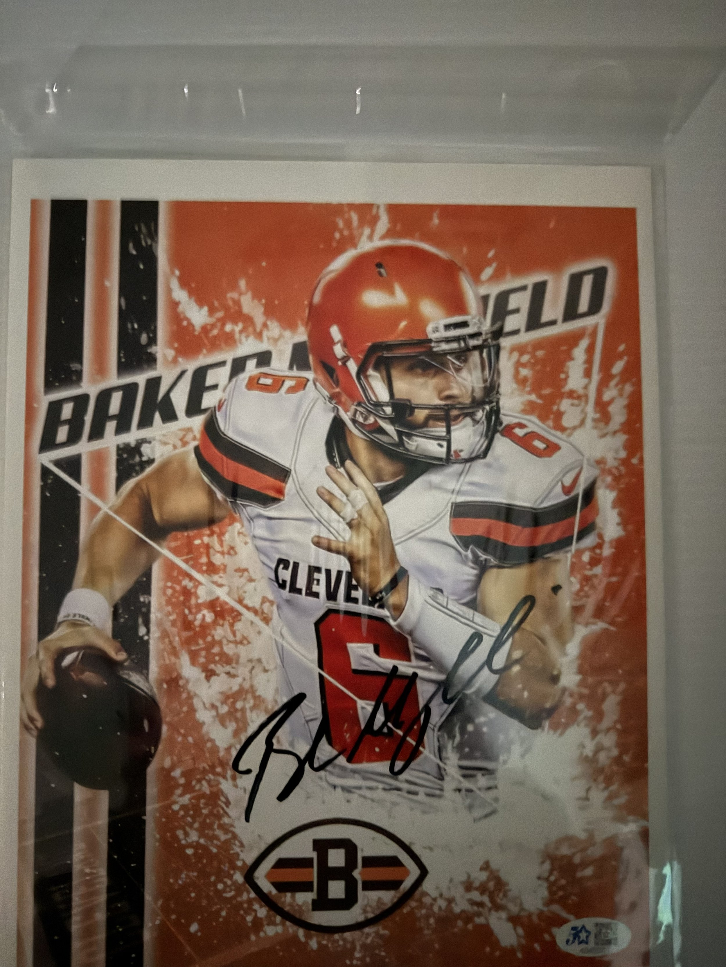 BAKER MAYFIELD JERSEY AUTO
