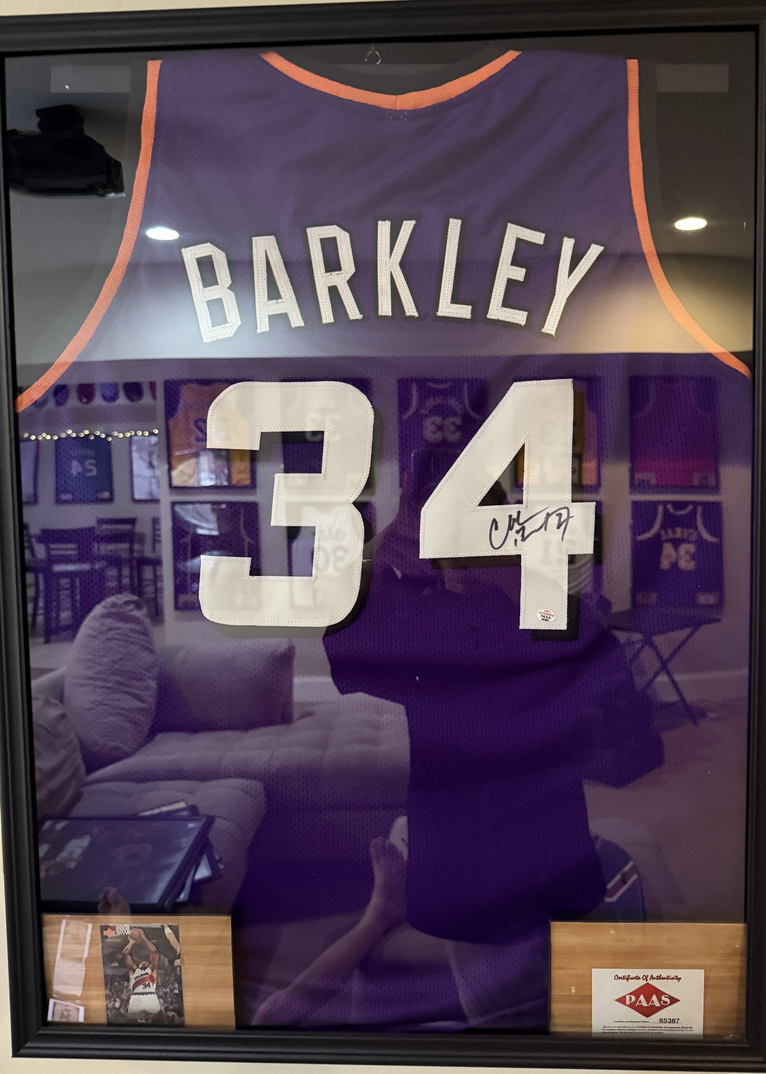 CHARLES BARKLEY JERSEY AUTO