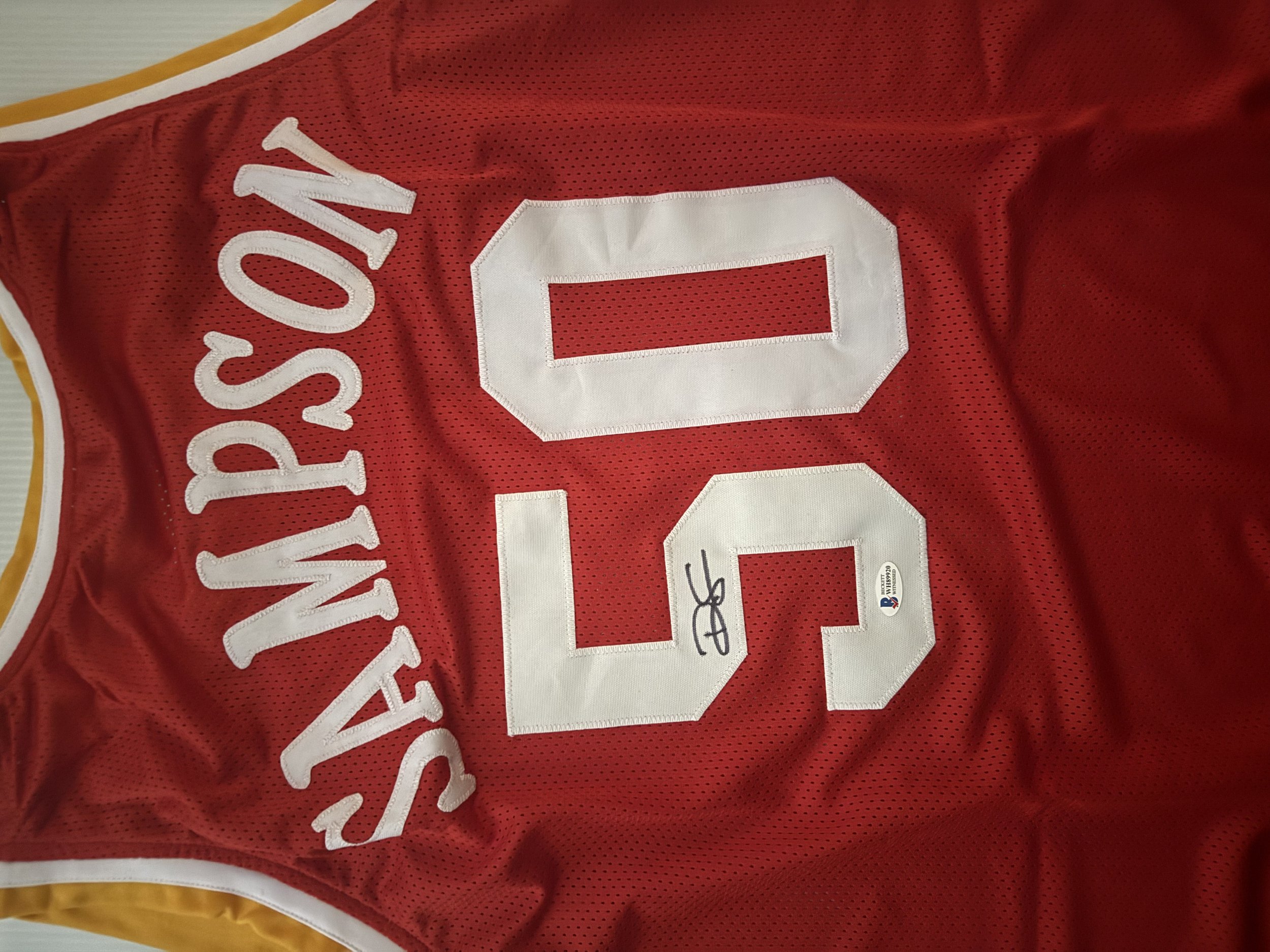 RALPH SAMPSON JERSEY AUTO
