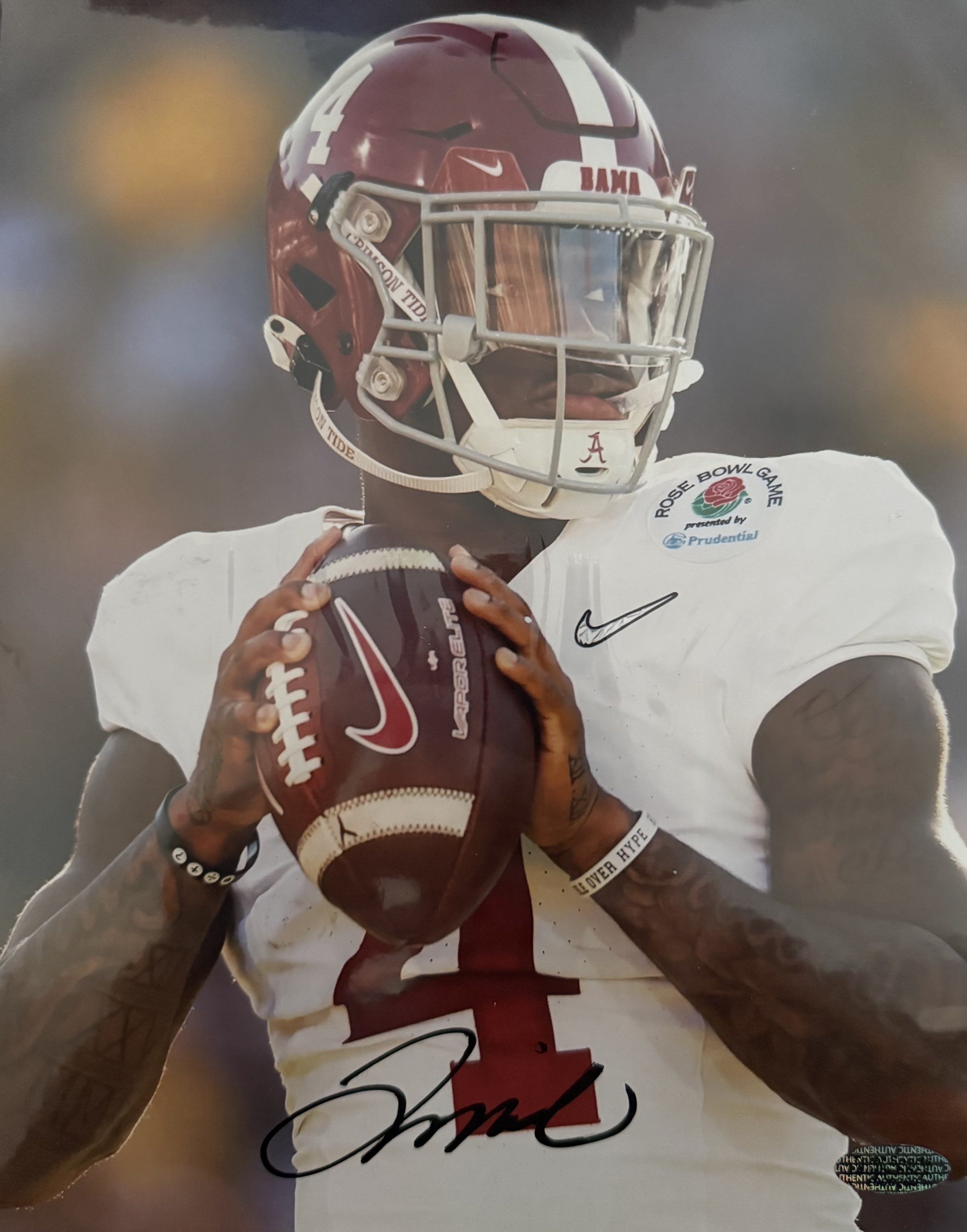 JAYLEN MILROE PICTURE AUTO
