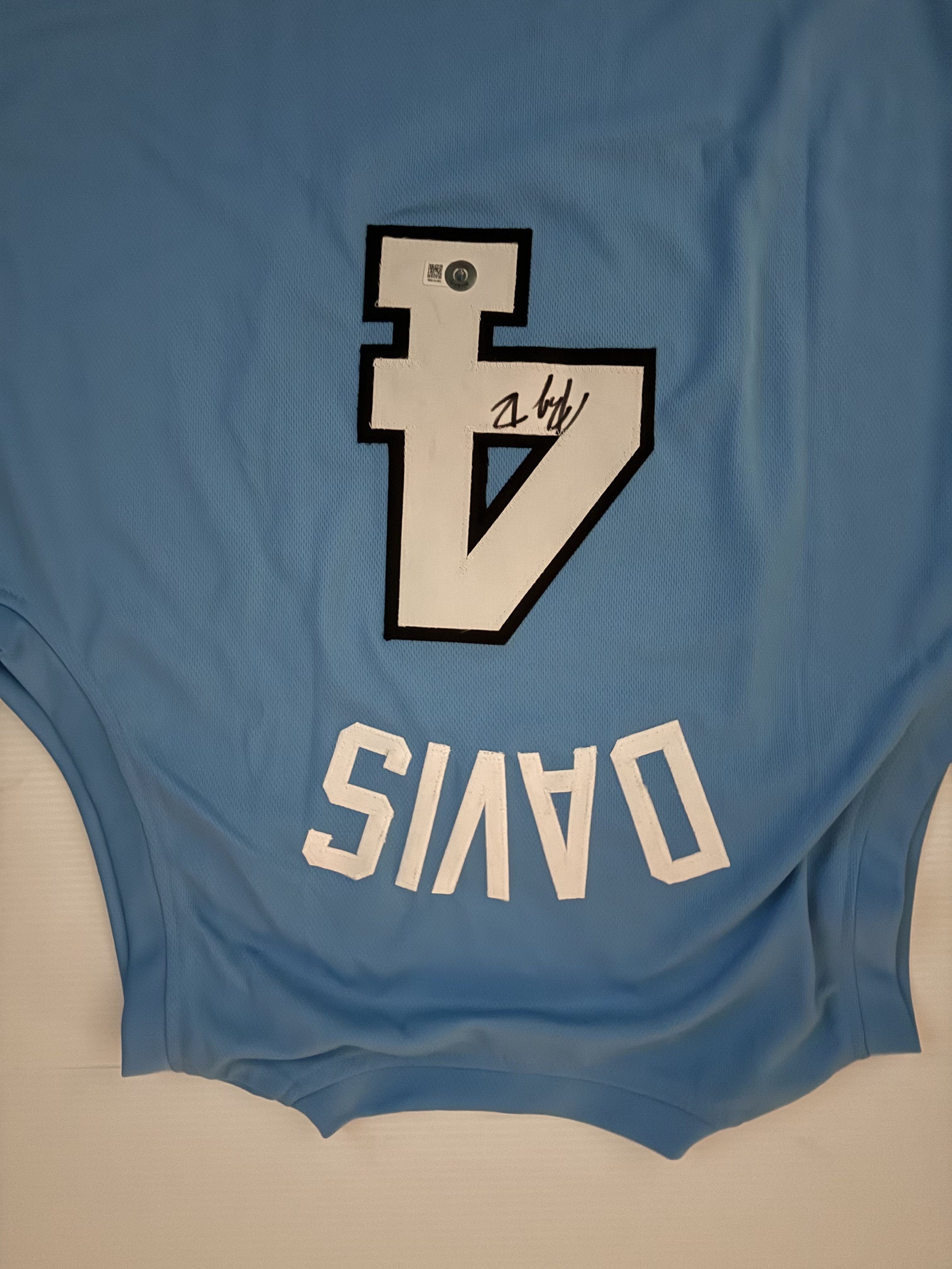 RJ DAVIS JERSEY AUTO