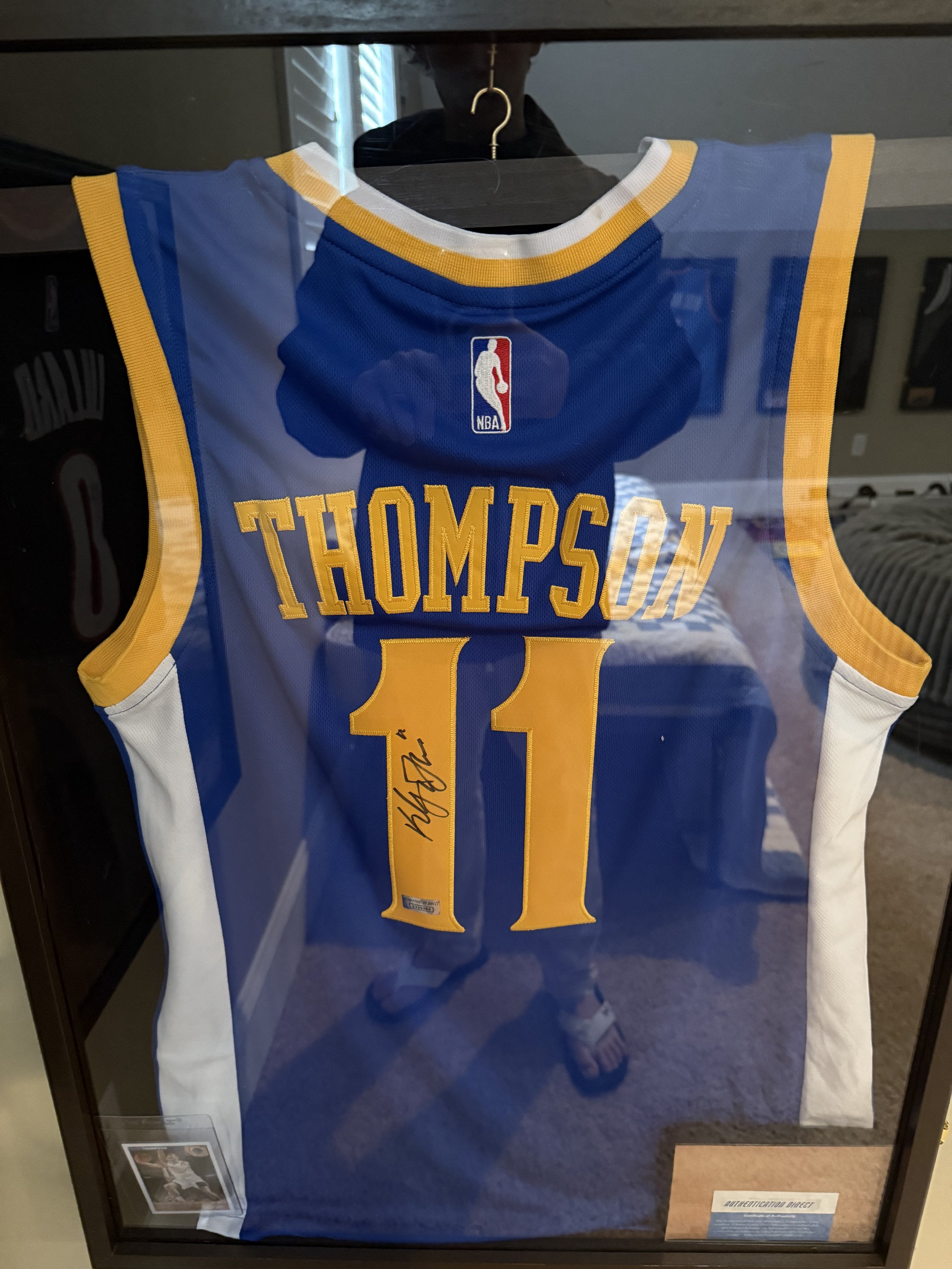 KLAY THOMPSON SIGNED JERSEY