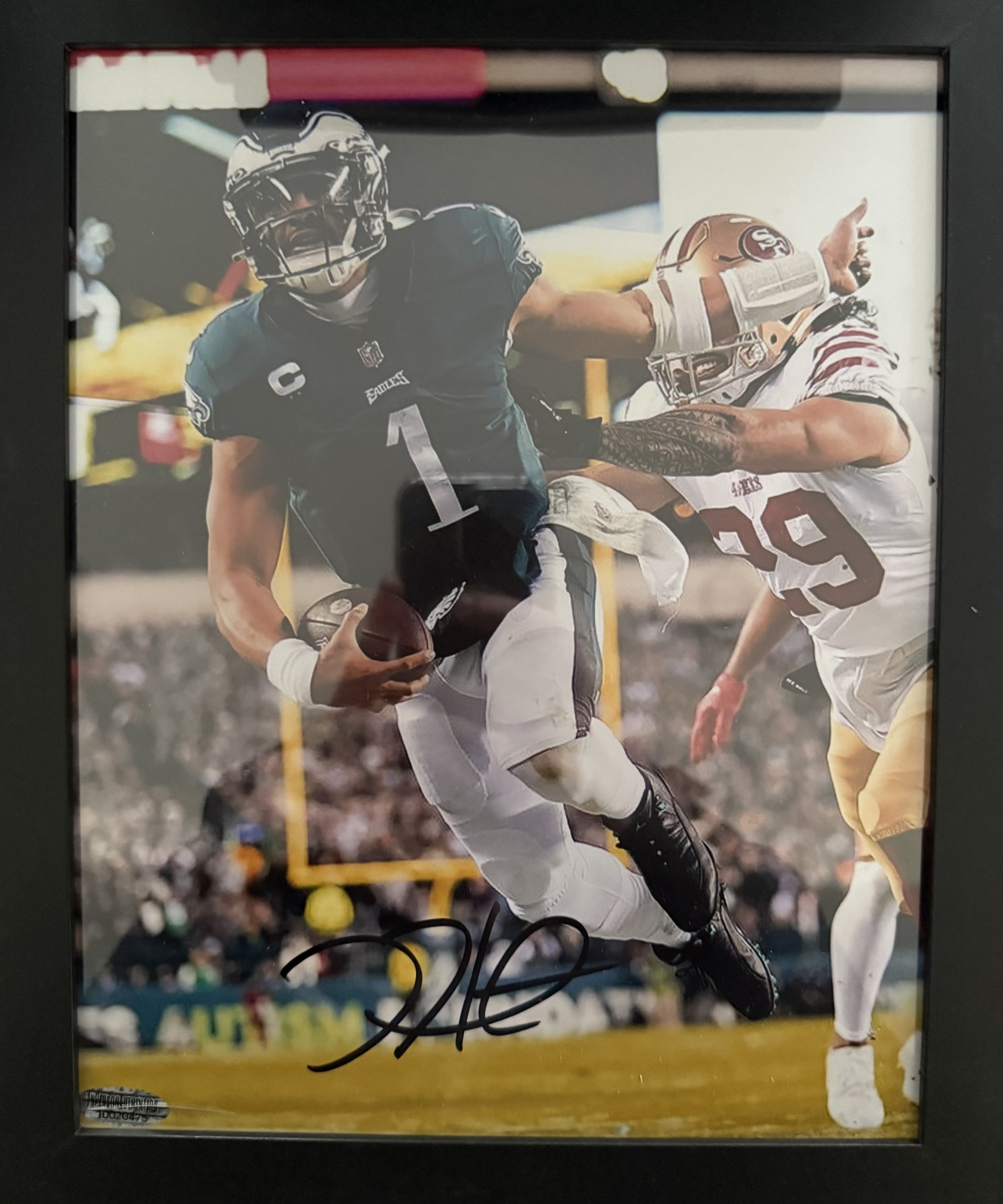 JAYLEN HURTS PICTURE AUTO