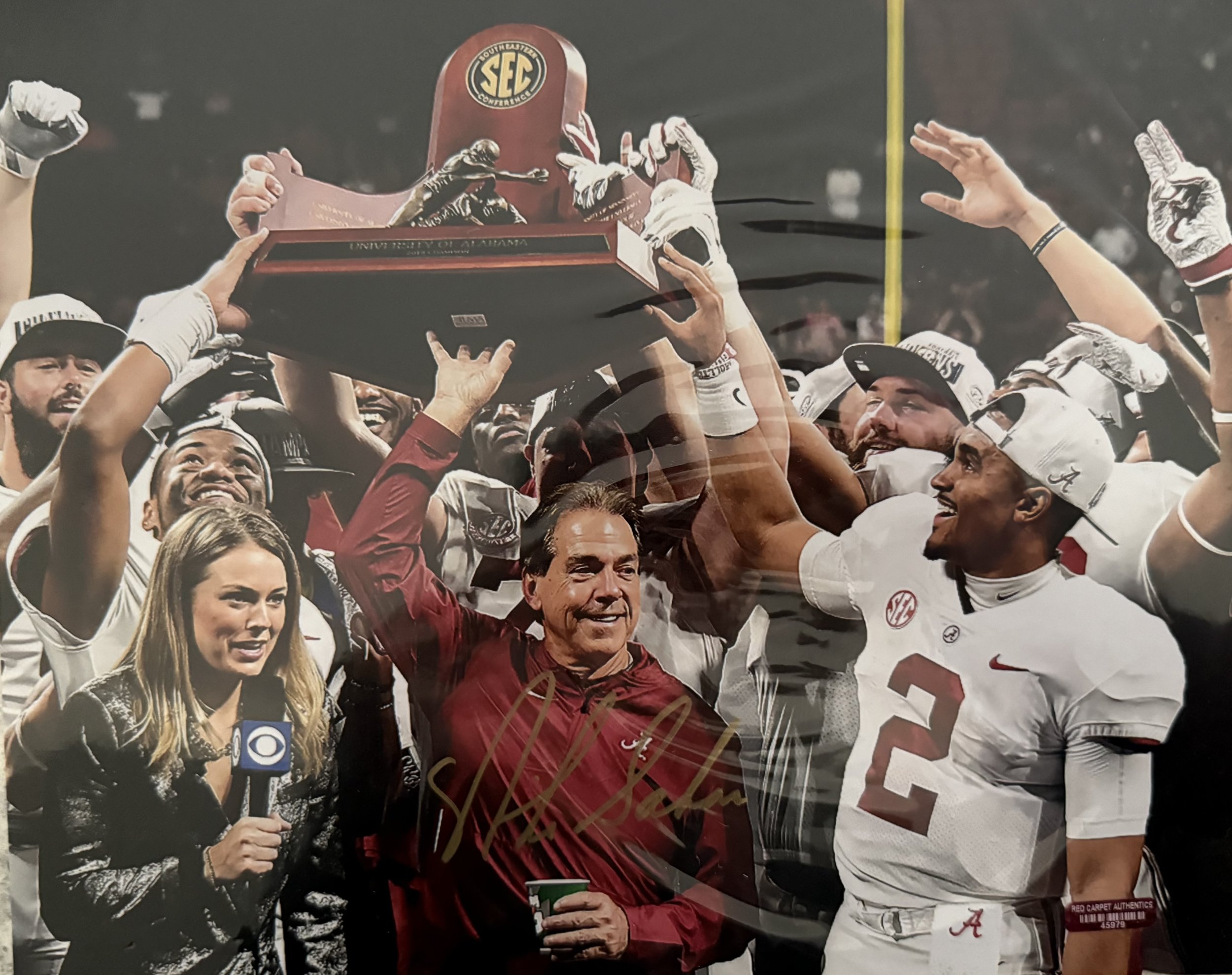 ALABAMA NATTY NICK SABAN AUTO