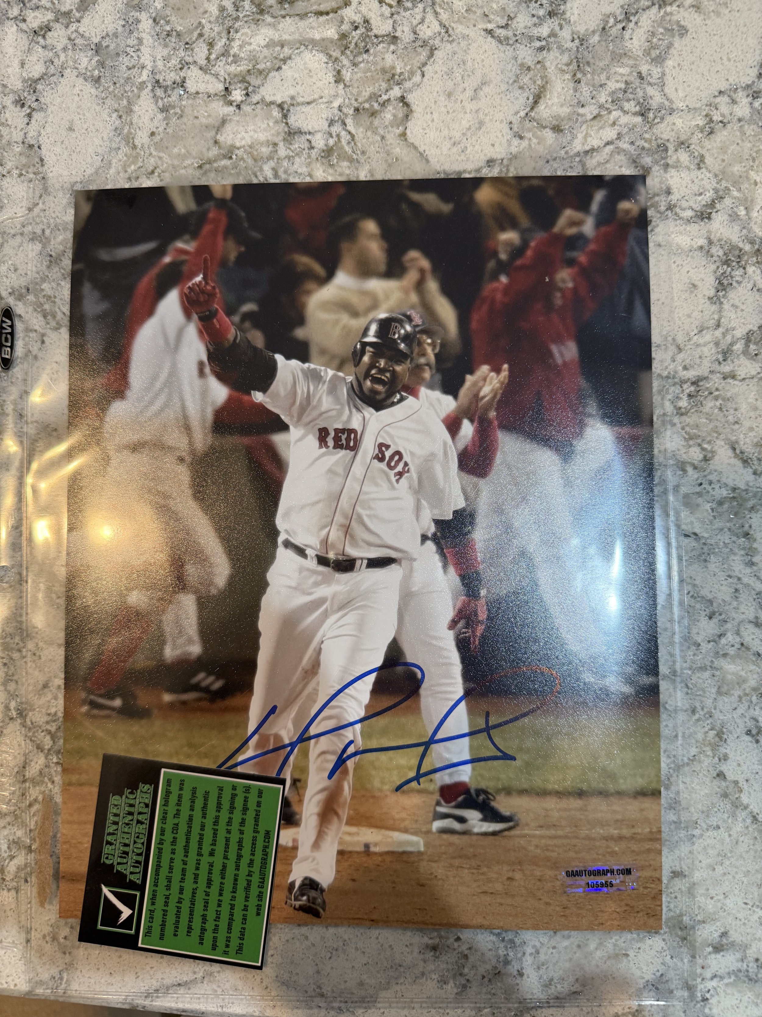 DAVID ORTIZ PICTURE AUTO