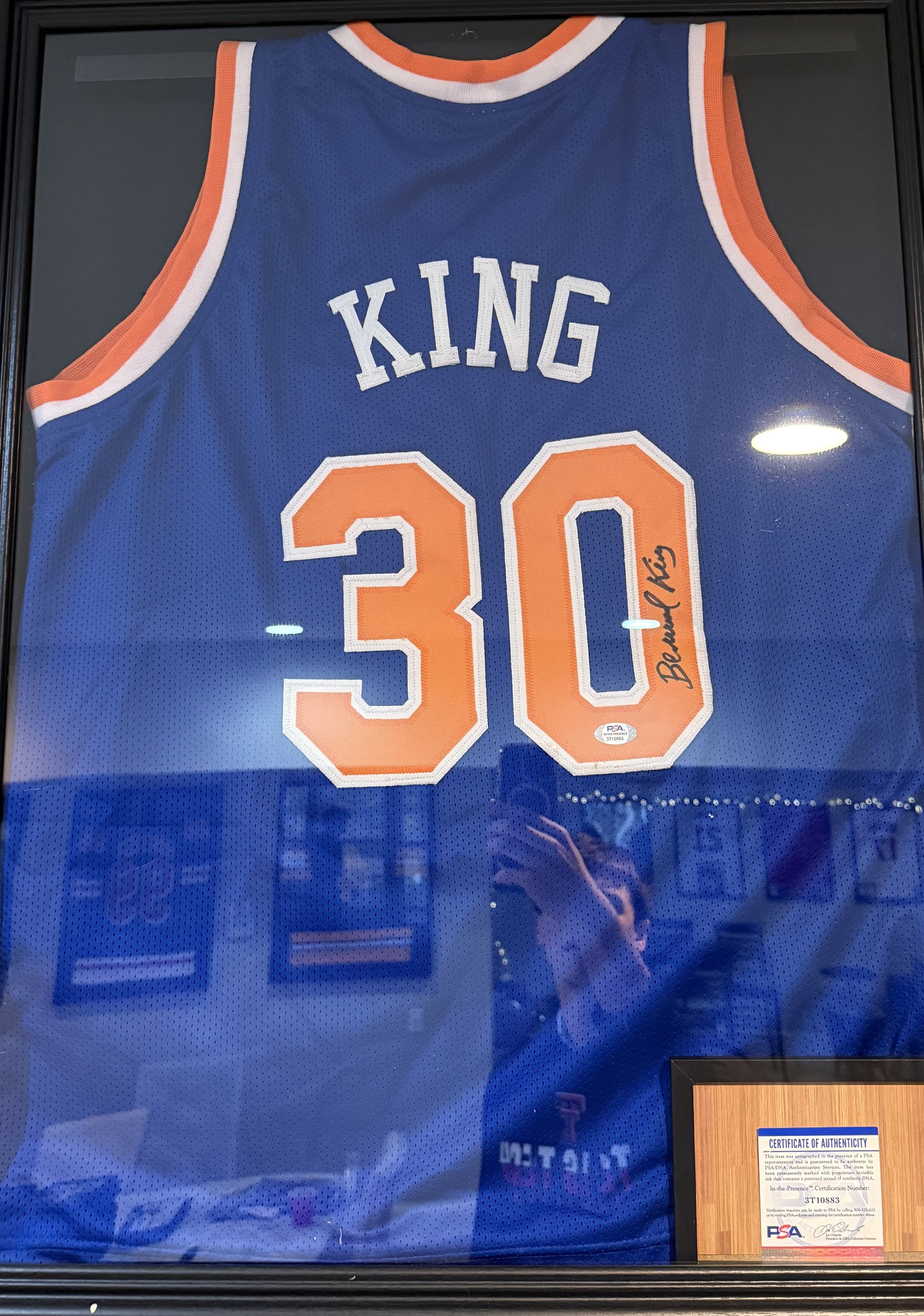 BENARD KING JERSEY AUTO