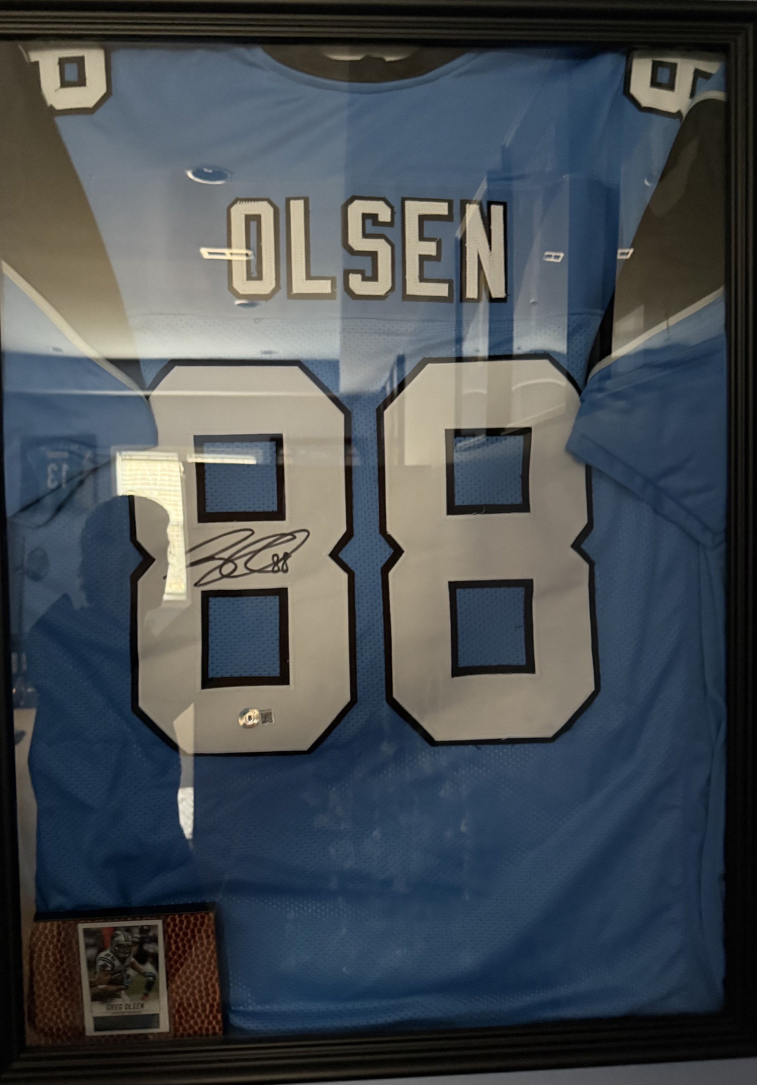 GREG OLSEN JERSEY AUTO