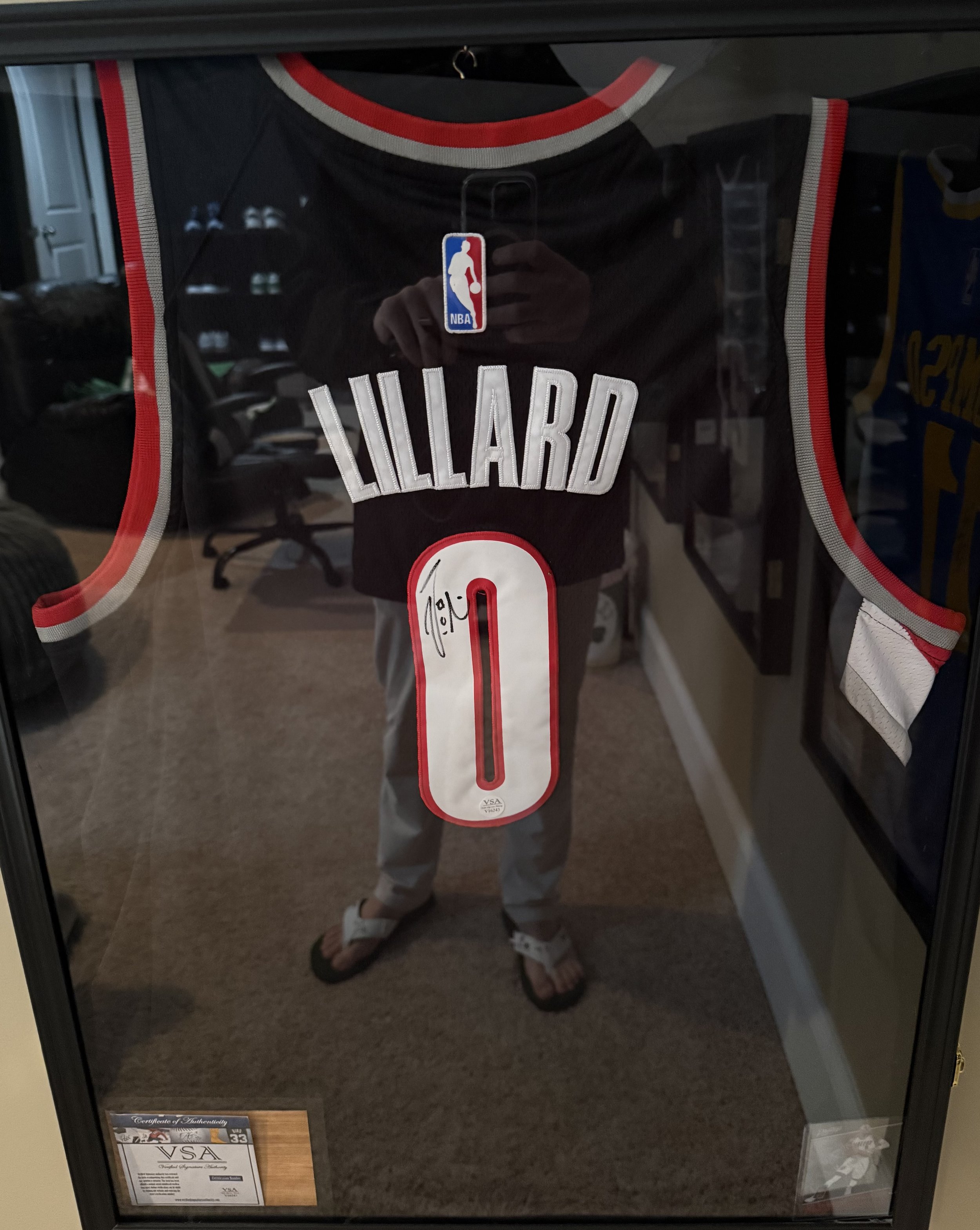 DAMIAN LILLARD JERSEY AUTO