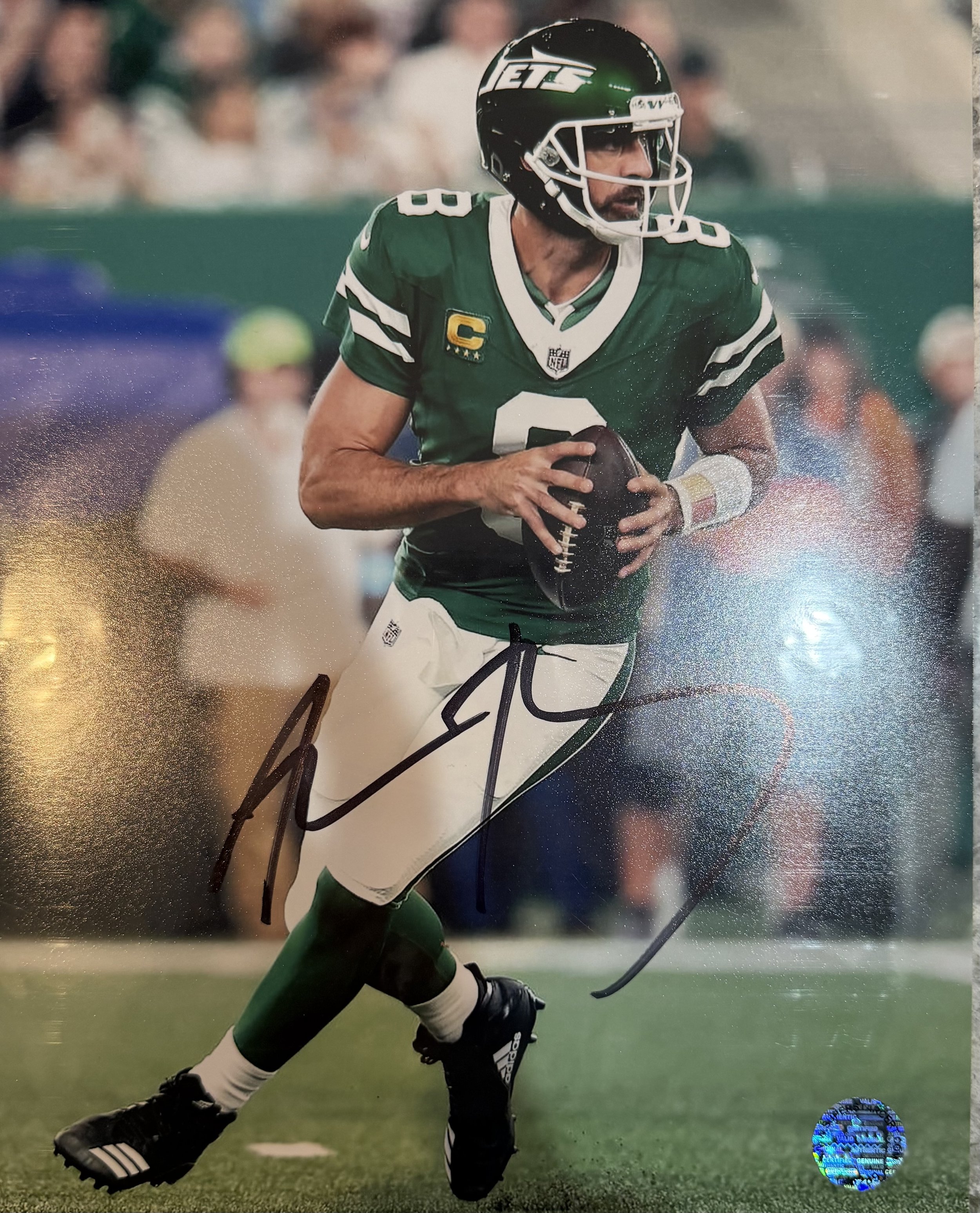 AARON RODGERS PICTURE AUTO