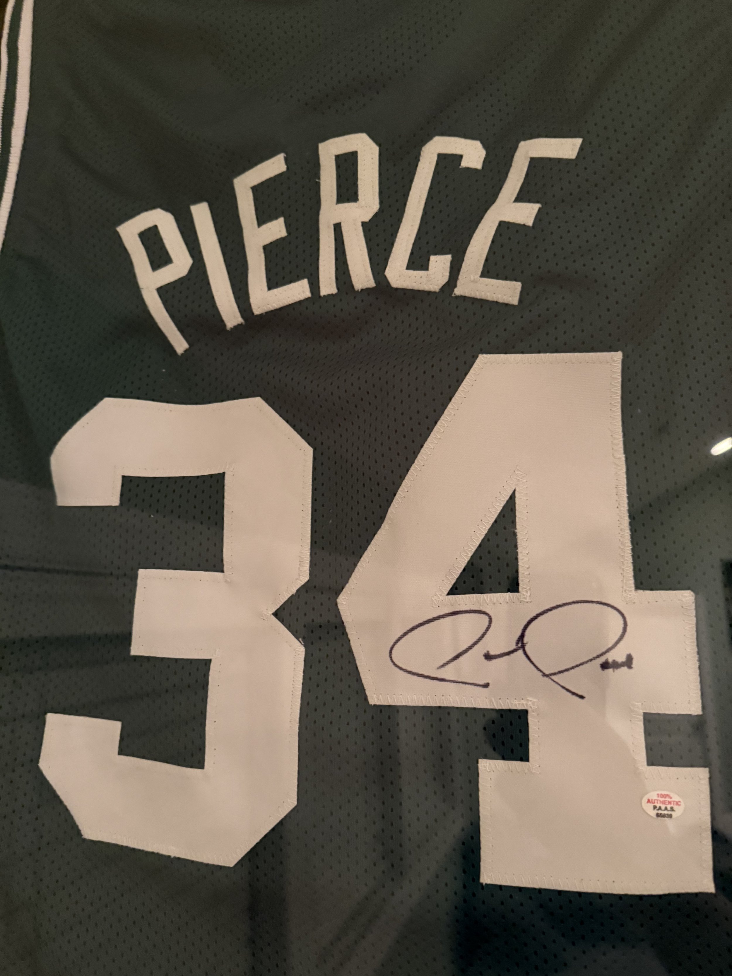 PAUL PIERCE JERSEY AUTO