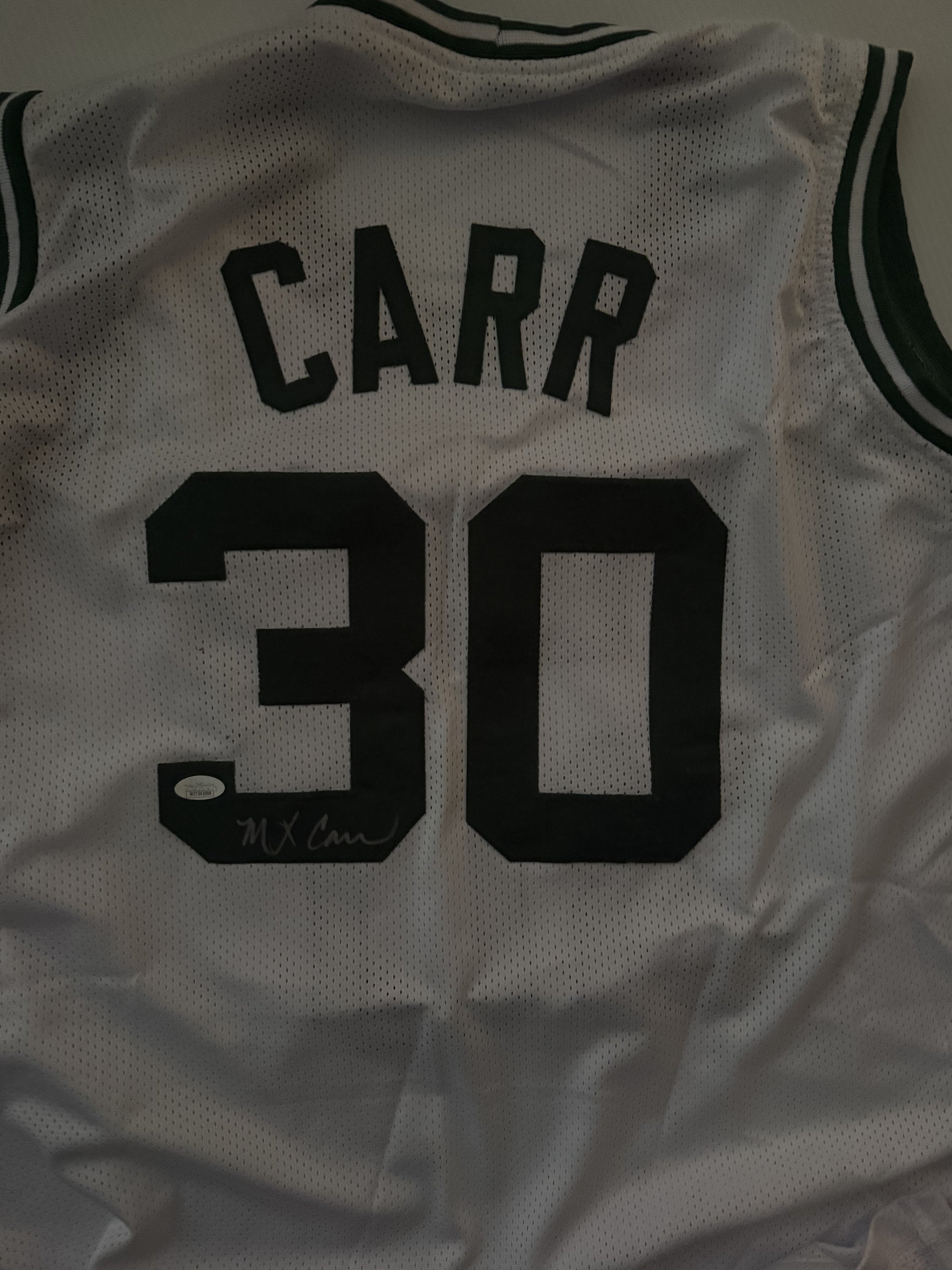 M.L CARR JERSEY AUTO