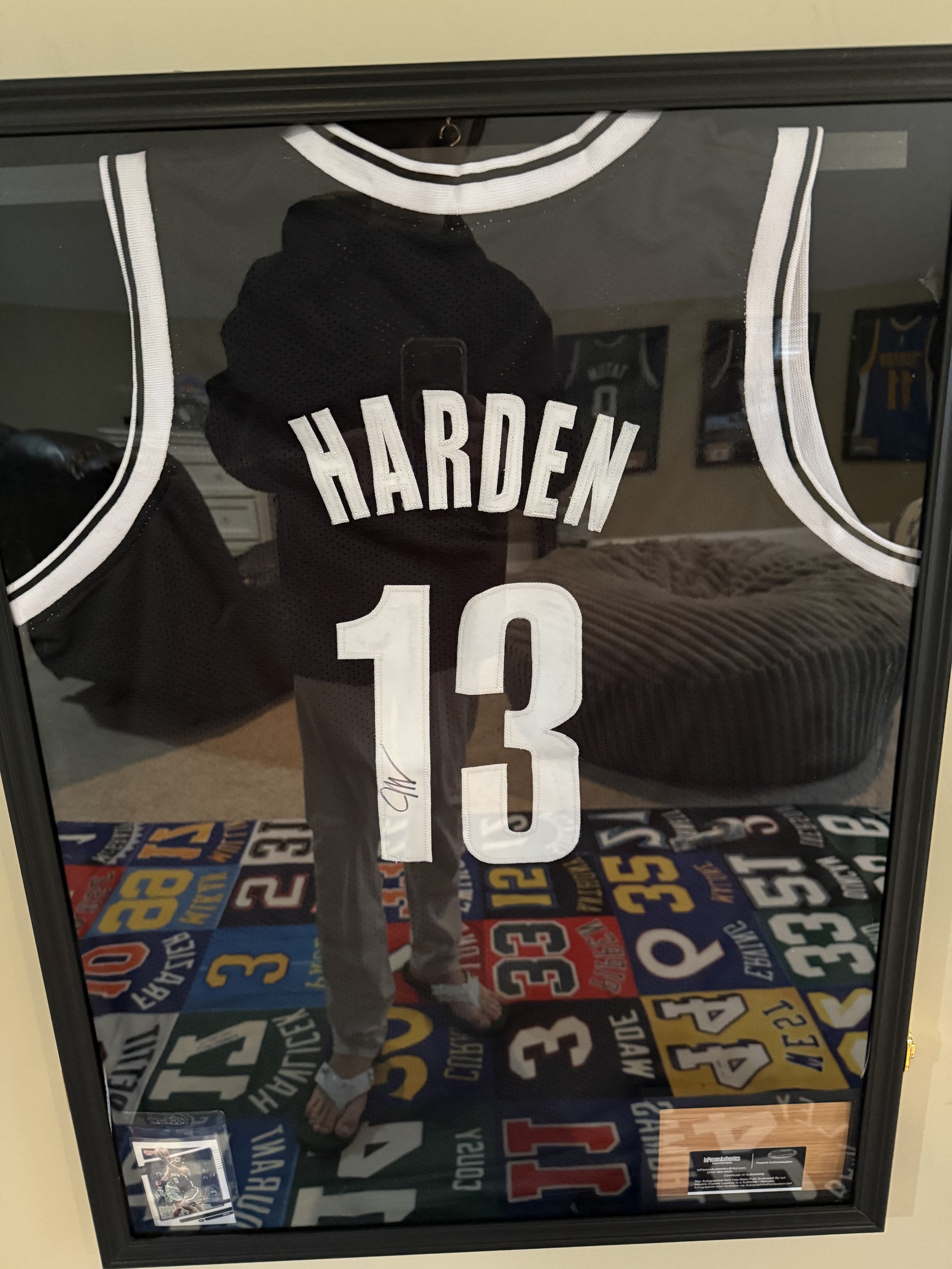 JAMES HARDEN JERSEY AUTO